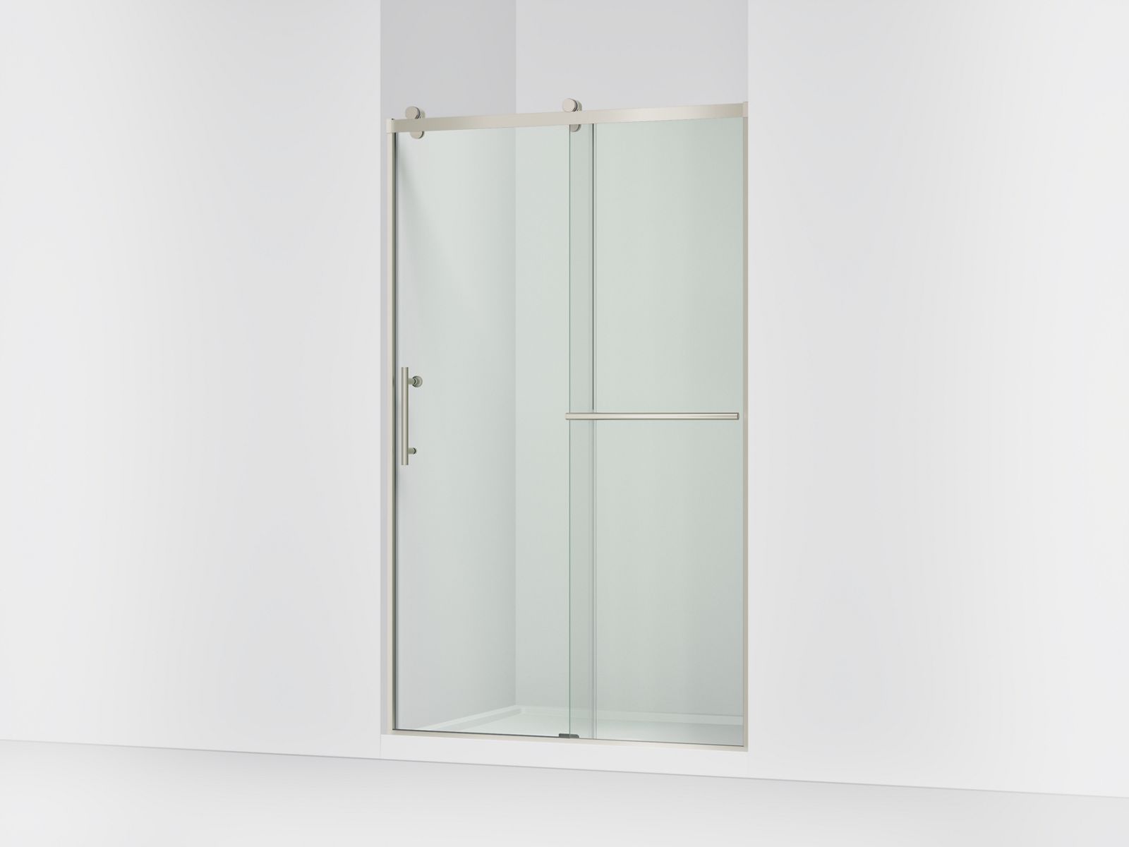 44946-rely-77-h-sliding-shower-door-with-3-8-thick-glass-4.jpg Rely® 77" H sliding shower door with 3/8"-thick glass