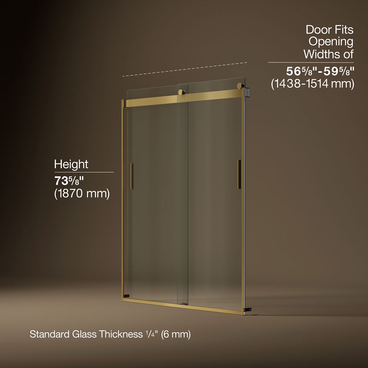 44951-levity-sliding-shower-door-74-h-x-56-5-8-59-5-8-w-with-1-4-thick-crystal-clear-glass-19.jpg Levity® Sliding shower door, 74" H x 56-5/8 - 59-5/8" W, with 1/4" thick Crystal Clear glass