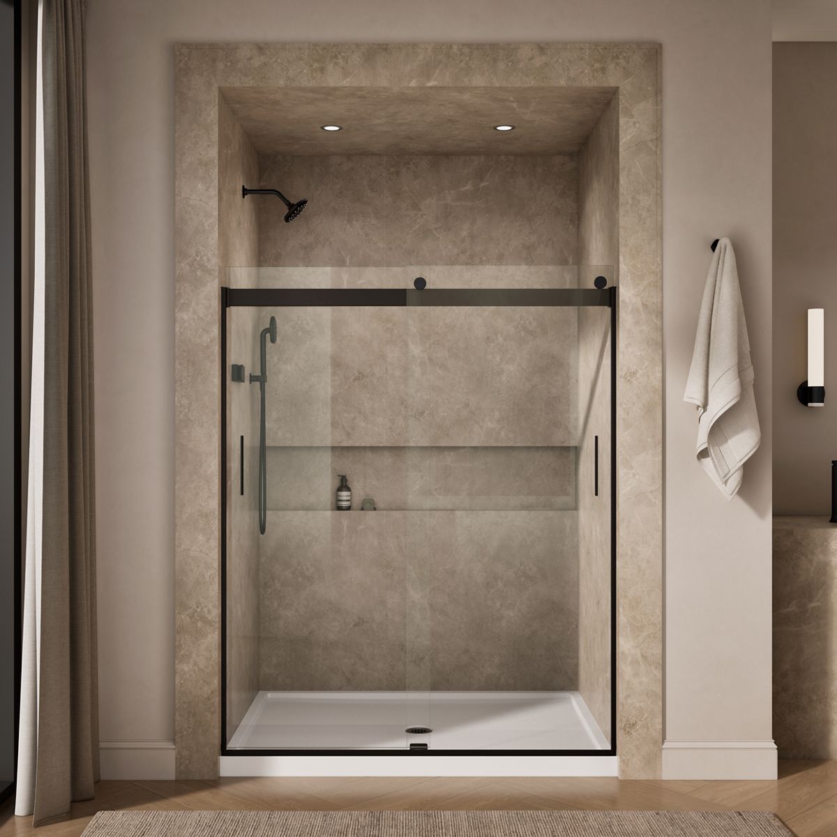 44951-levity-sliding-shower-door-74-h-x-56-5-8-59-5-8-w-with-1-4-thick-crystal-clear-glass-28.jpg Levity® Sliding shower door, 74" H x 56-5/8 - 59-5/8" W, with 1/4" thick Crystal Clear glass