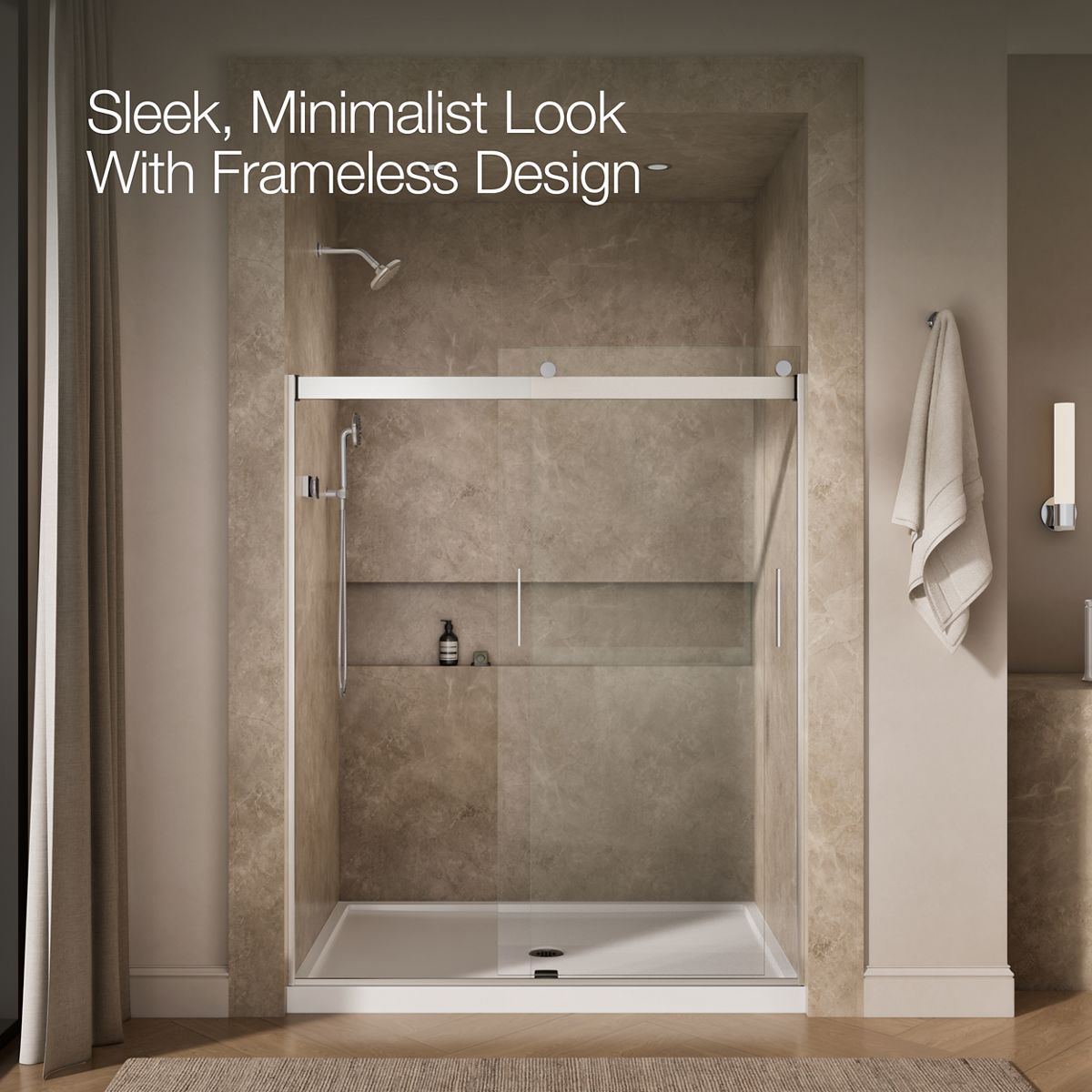 44951-levity-sliding-shower-door-74-h-x-56-5-8-59-5-8-w-with-1-4-thick-crystal-clear-glass-32.jpg Levity® Sliding shower door, 74" H x 56-5/8 - 59-5/8" W, with 1/4" thick Crystal Clear glass