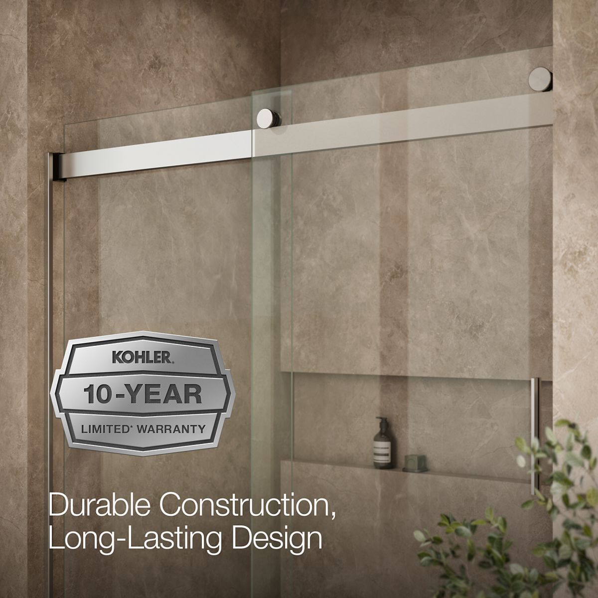 44951-levity-sliding-shower-door-74-h-x-56-5-8-59-5-8-w-with-1-4-thick-crystal-clear-glass-42.jpg Levity® Sliding shower door, 74" H x 56-5/8 - 59-5/8" W, with 1/4" thick Crystal Clear glass