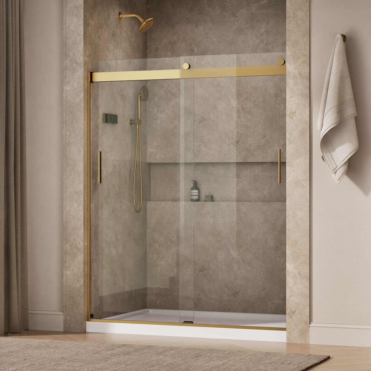 44951-levity-sliding-shower-door-74-h-x-56-5-8-59-5-8-w-with-1-4-thick-crystal-clear-glass-49.jpg Levity® Sliding shower door, 74" H x 56-5/8 - 59-5/8" W, with 1/4" thick Crystal Clear glass
