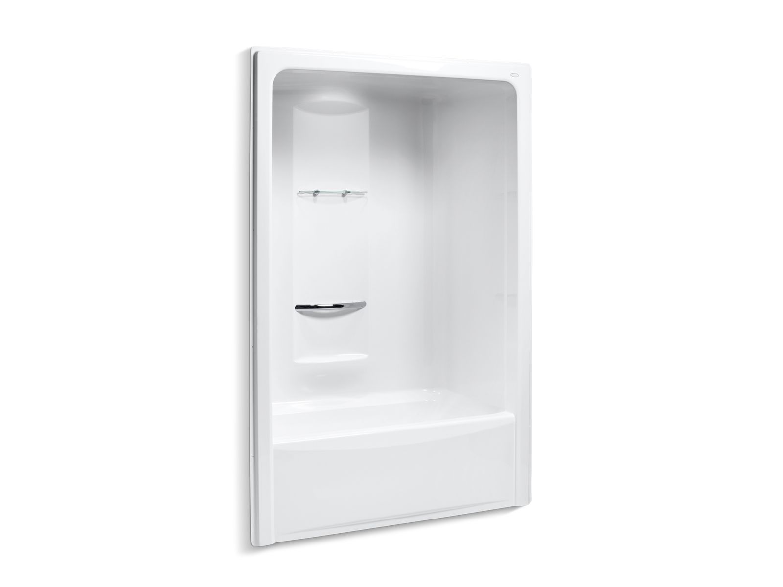 Sonata® 60" x 34-3/4" alcove bath and shower, left drain