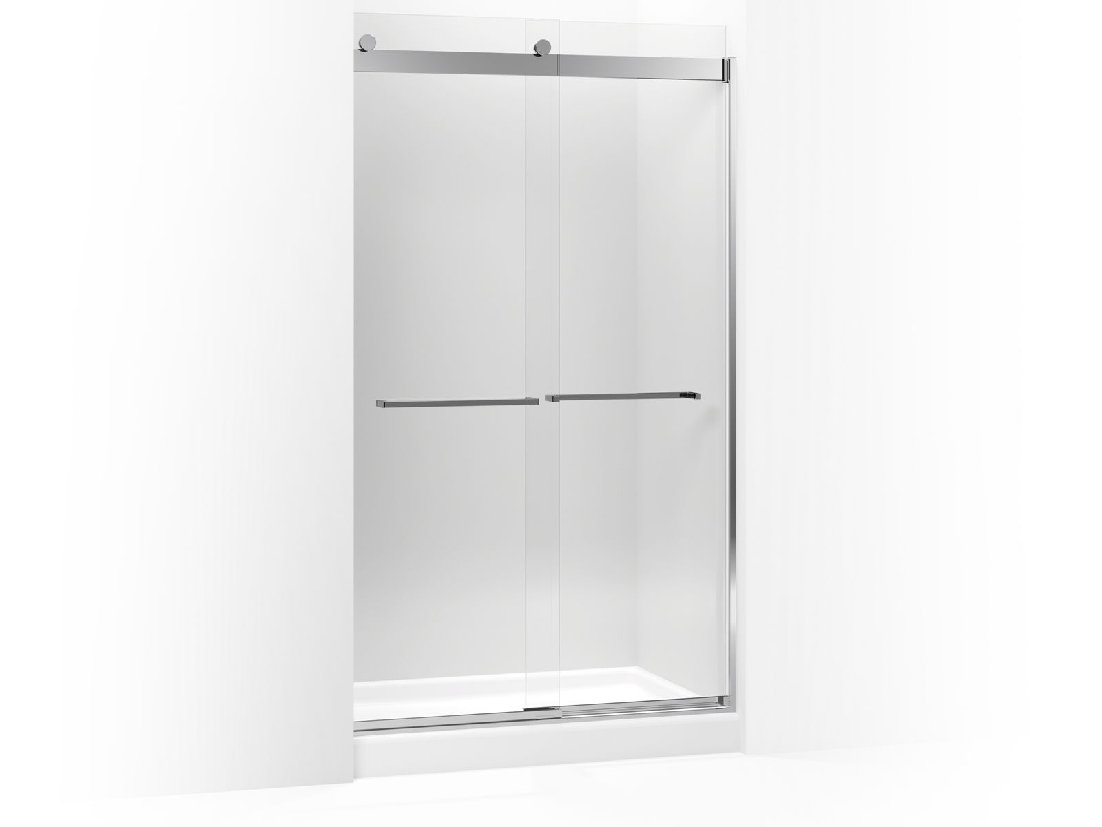 Levity® Rear sliding glass panel and assembly kit for shower door K-706017
