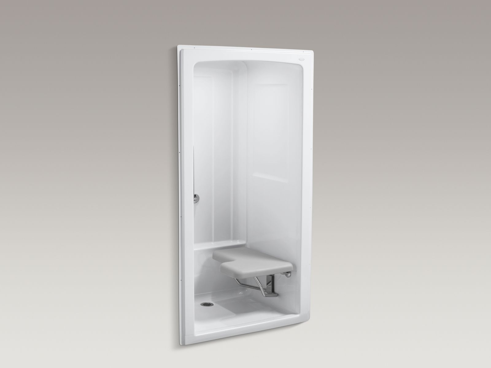 45461-freewill-45-x-37-1-4-x-84-one-piece-barrier-free-transfer-commercial-shower-stall-with-polished-stainless-steel-grab-bars-and-right-hand-seat-1.jpg Freewill® 45" x 37-1/4" x 84" one-piece barrier-free transfer commercial shower stall with polished stainless steel grab bars and right-hand seat