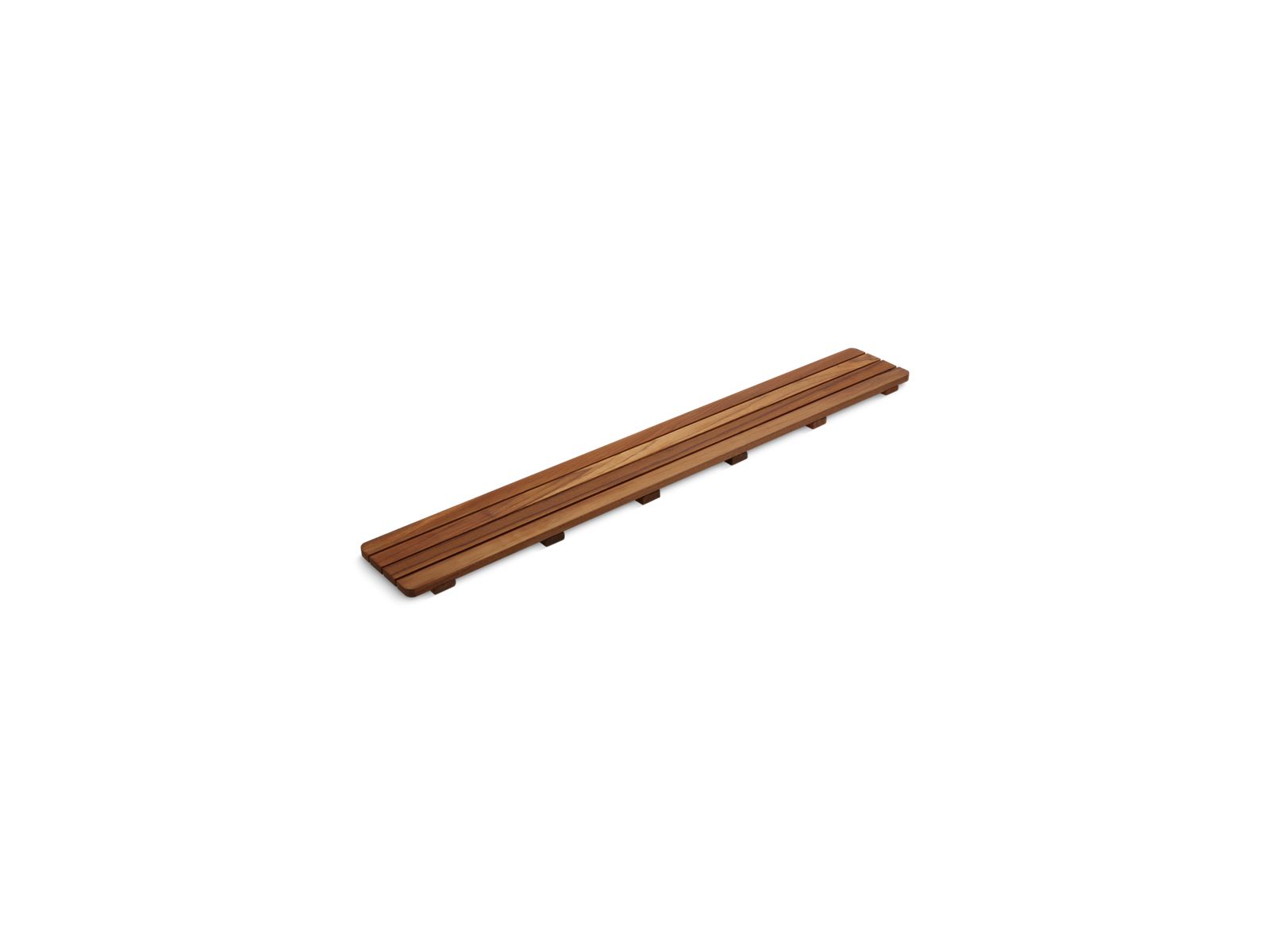 Groove® Teak drain cover 42" receptor