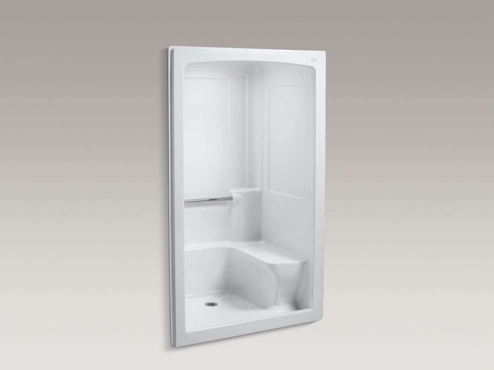 45596-freewill-r-52-x-37-1-2-x-84-barrier-free-commercial-shower-stall-with-polished-stainless-steel-grab-bars-and-seat-on-right-1.jpg Freewill(R) 52" x 37-1/2" x 84" barrier-free commercial shower stall with polished stainless steel grab bars and seat on right