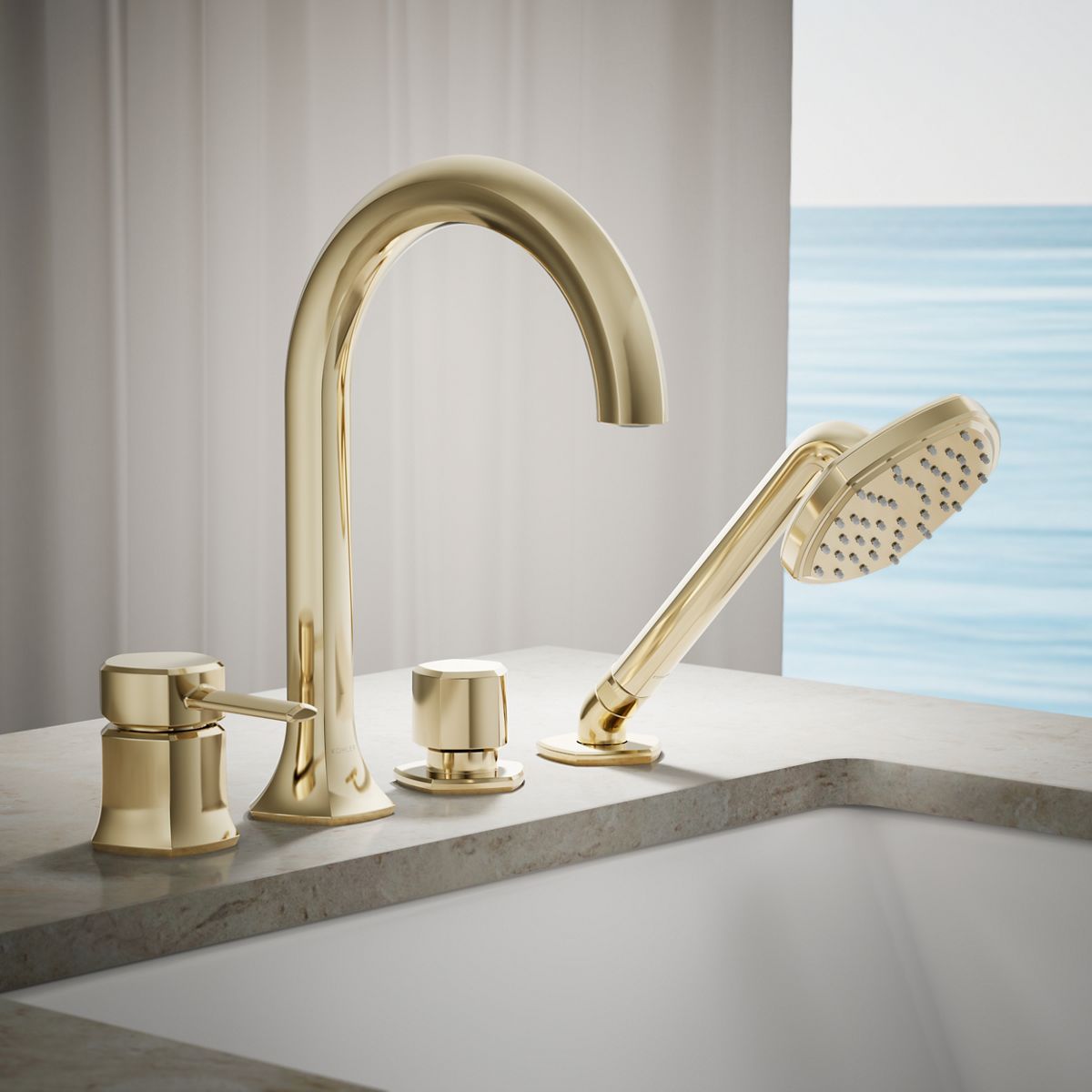 45848-occasion-deck-mount-handshower-holder-and-two-way-diverter-valve-16.jpg Occasion® Deck-mount handshower holder and two-way diverter valve