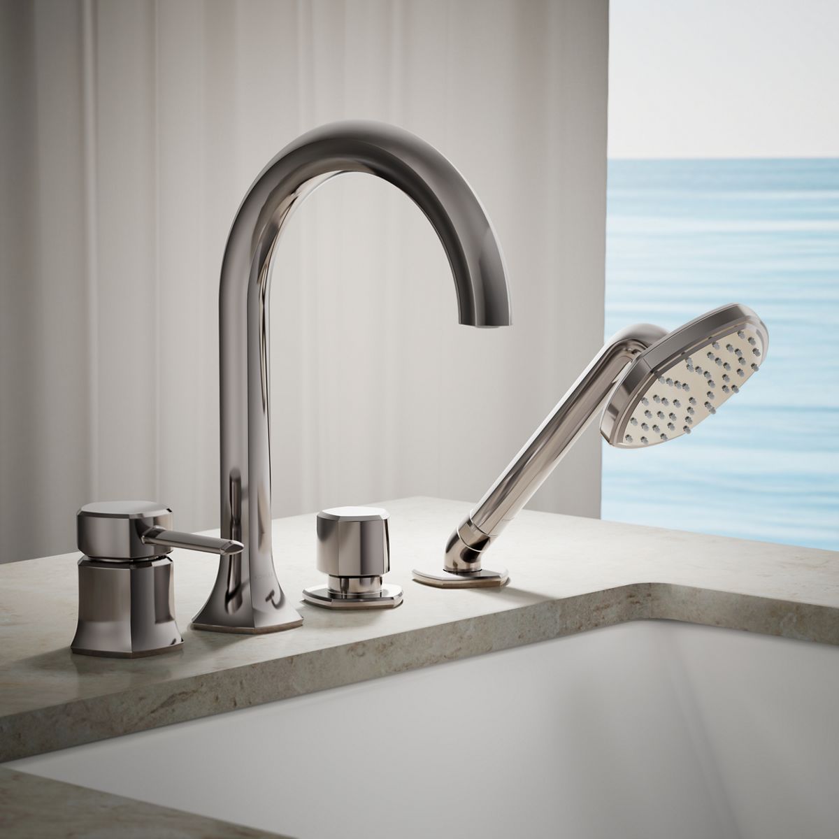 45848-occasion-deck-mount-handshower-holder-and-two-way-diverter-valve-17.jpg Occasion® Deck-mount handshower holder and two-way diverter valve