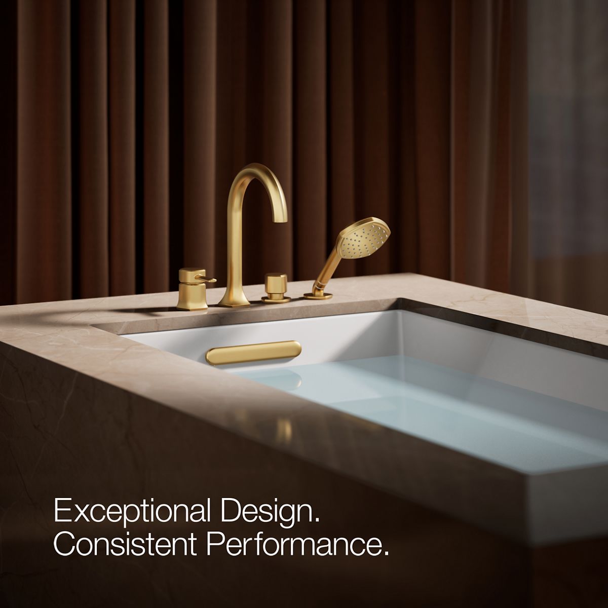 45848-occasion-deck-mount-handshower-holder-and-two-way-diverter-valve-50.jpg Occasion® Deck-mount handshower holder and two-way diverter valve