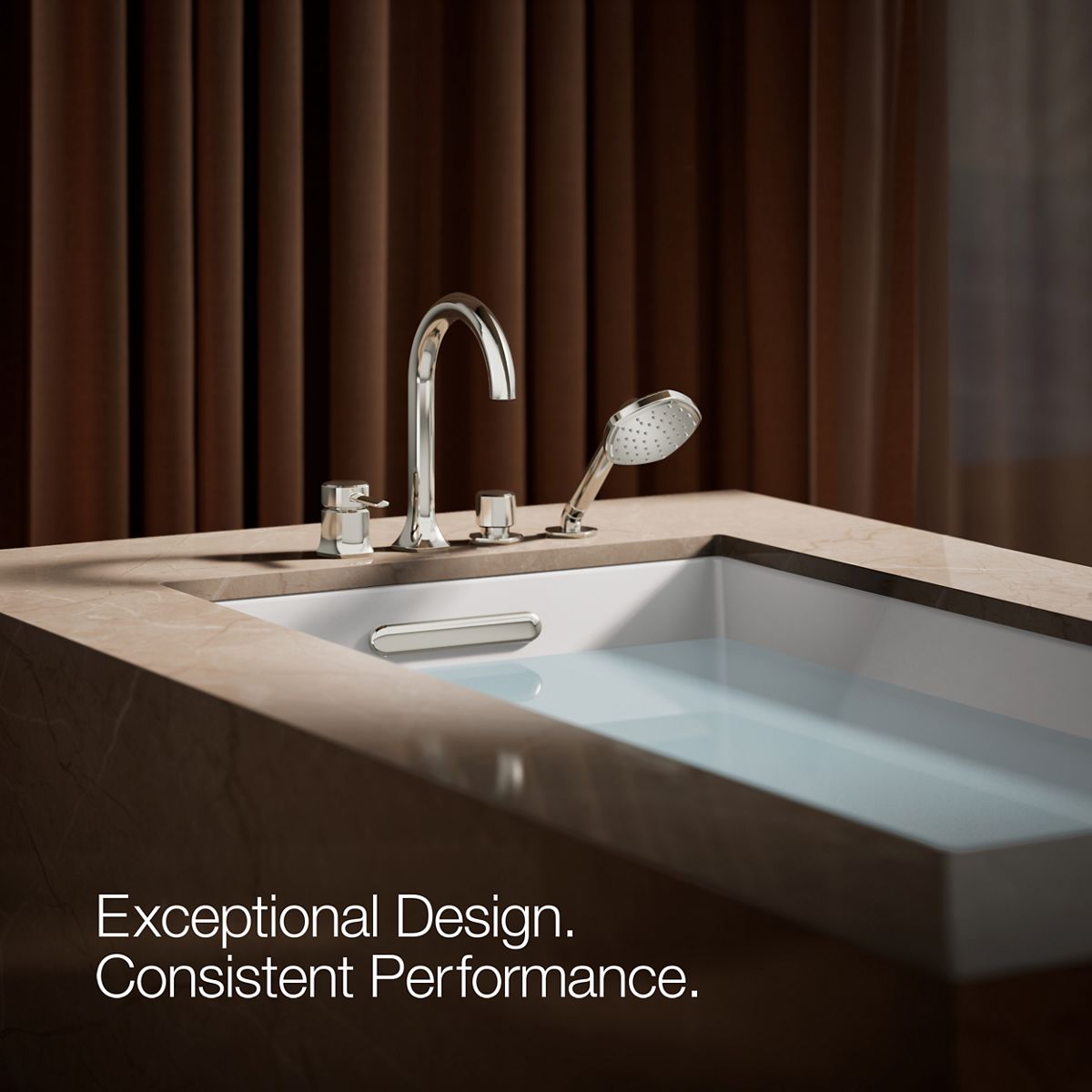 45848-occasion-deck-mount-handshower-holder-and-two-way-diverter-valve-54.jpg Occasion® Deck-mount handshower holder and two-way diverter valve