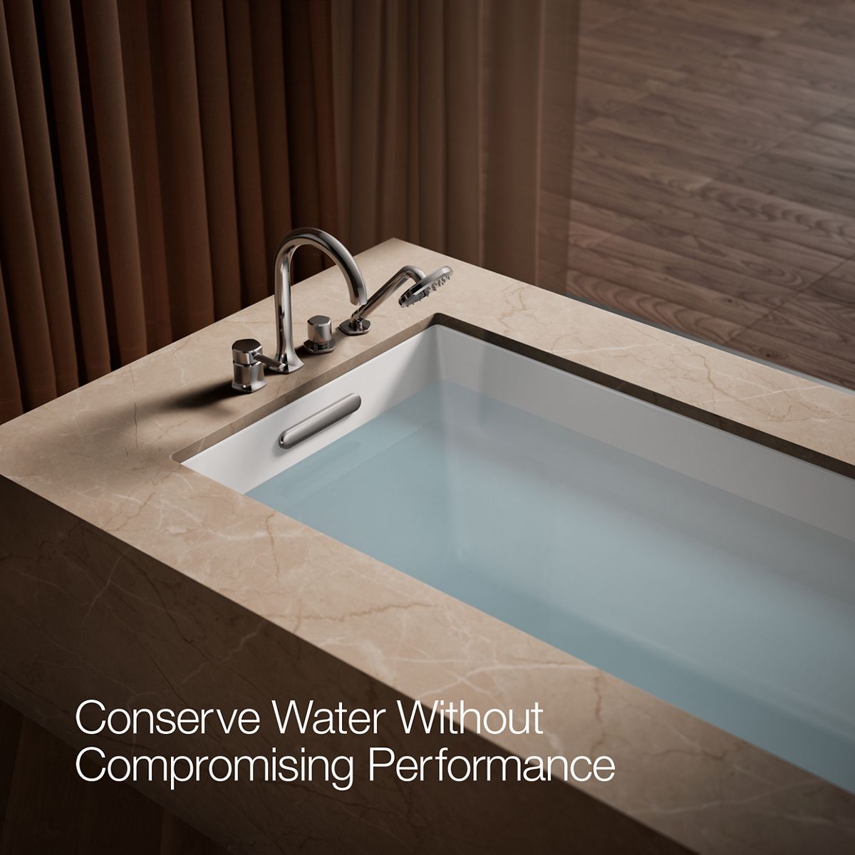 45848-occasion-deck-mount-handshower-holder-and-two-way-diverter-valve-83.jpg Occasion® Deck-mount handshower holder and two-way diverter valve