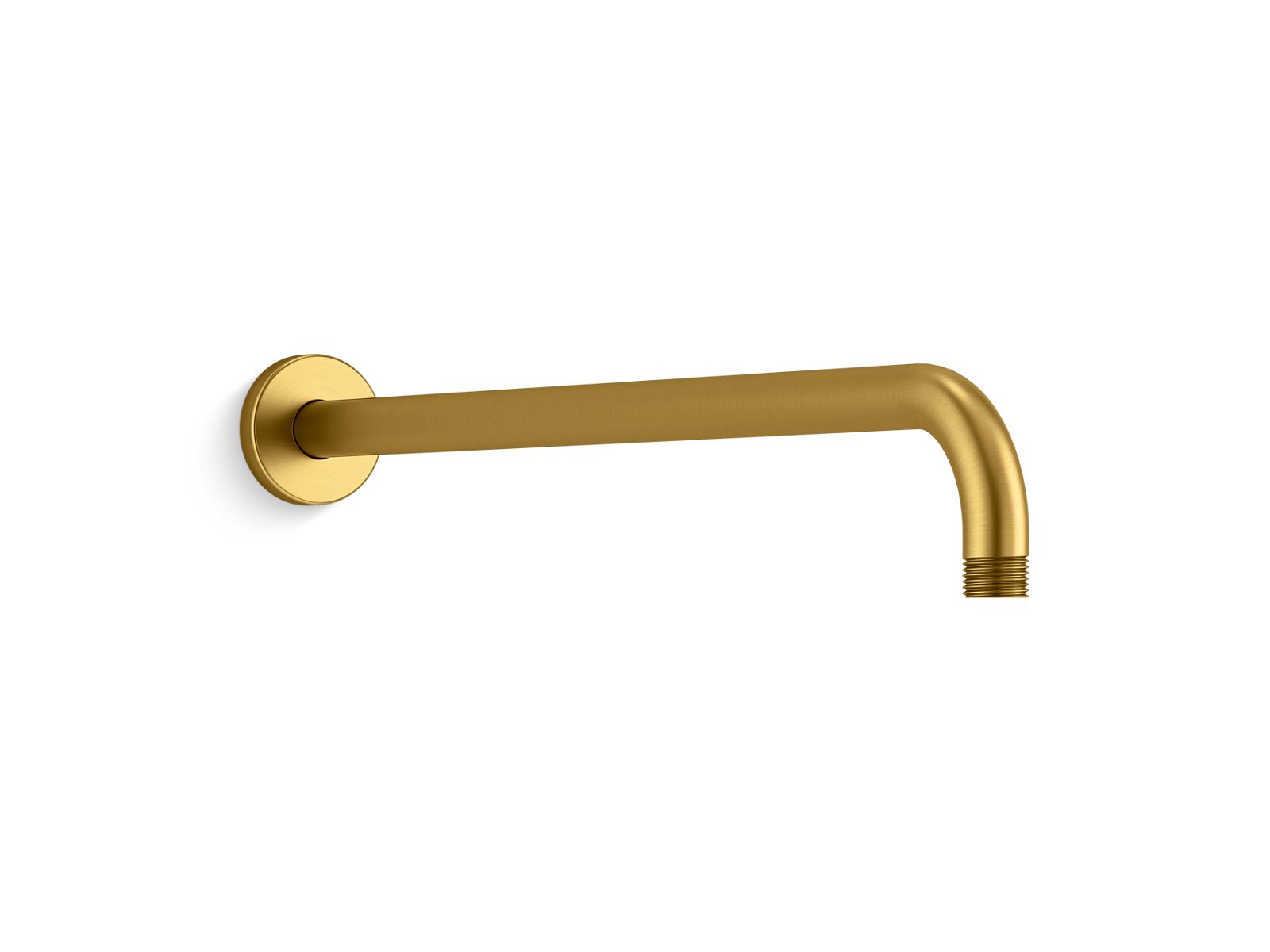45890-statement-19-wall-mount-single-function-rainhead-arm-and-flange-2.jpg Statement® 19" wall-mount single-function rainhead arm and flange