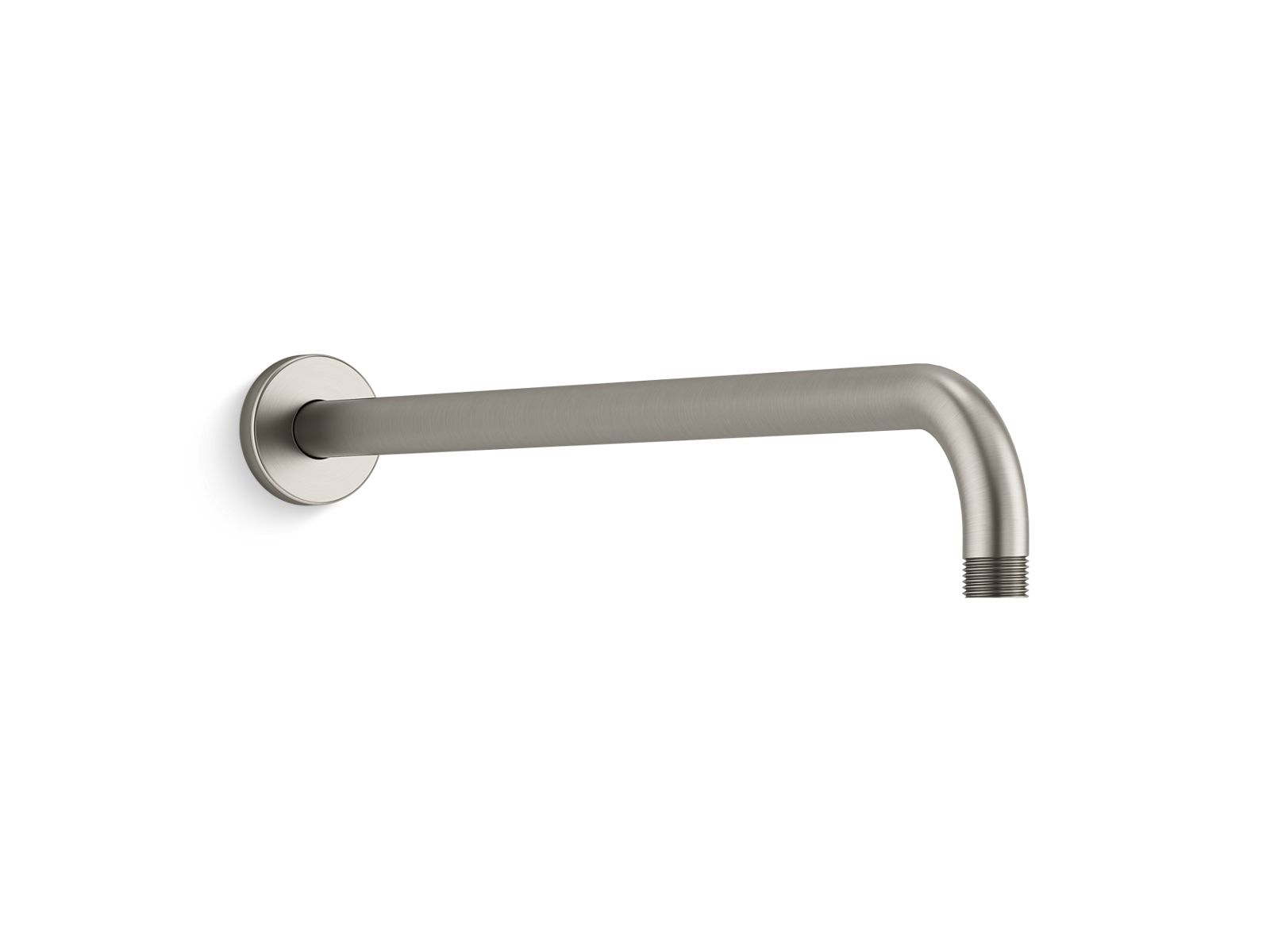 45890-statement-19-wall-mount-single-function-rainhead-arm-and-flange-4.jpg Statement® 19" wall-mount single-function rainhead arm and flange