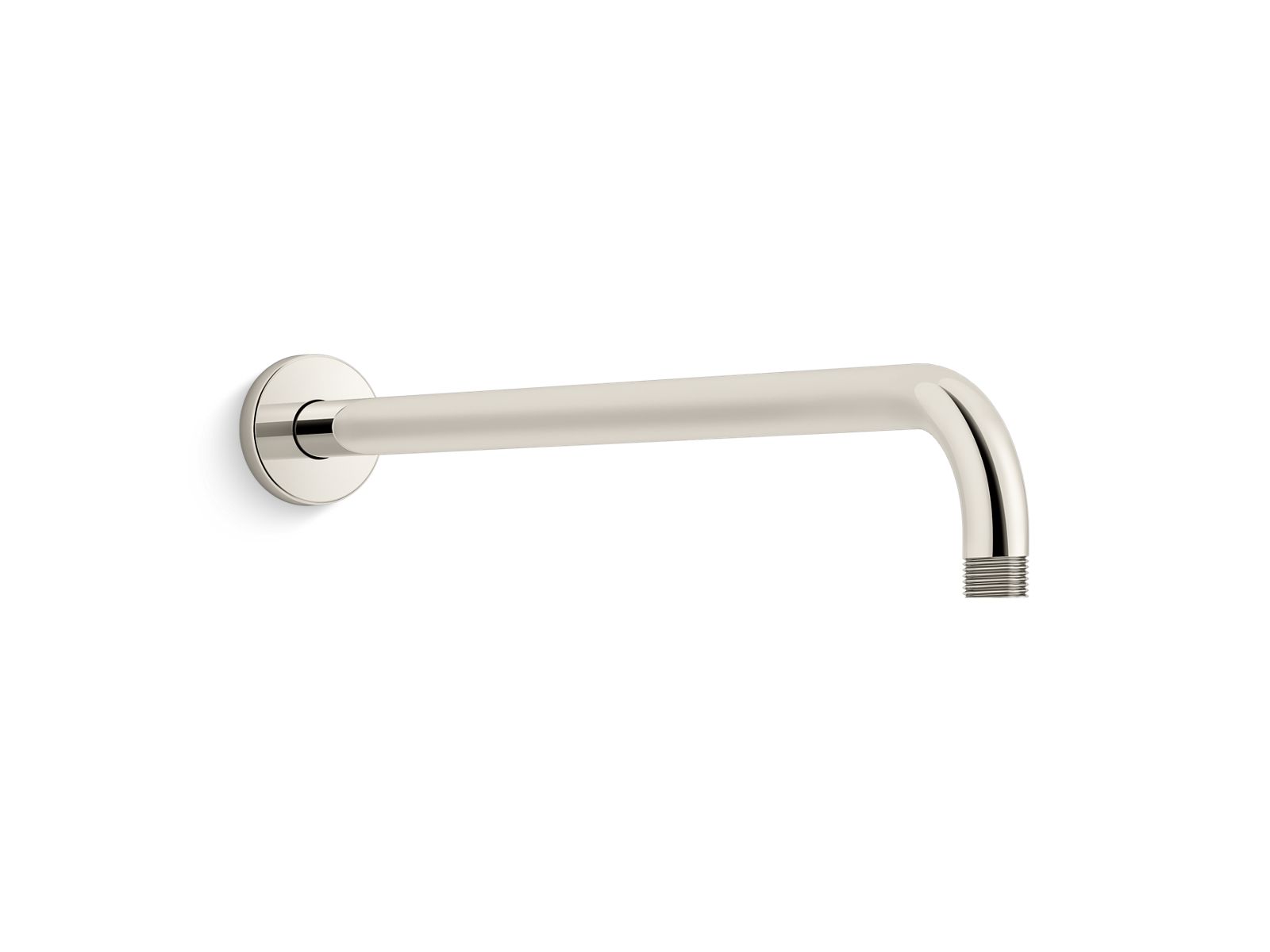 45890-statement-19-wall-mount-single-function-rainhead-arm-and-flange-5.jpg Statement® 19" wall-mount single-function rainhead arm and flange
