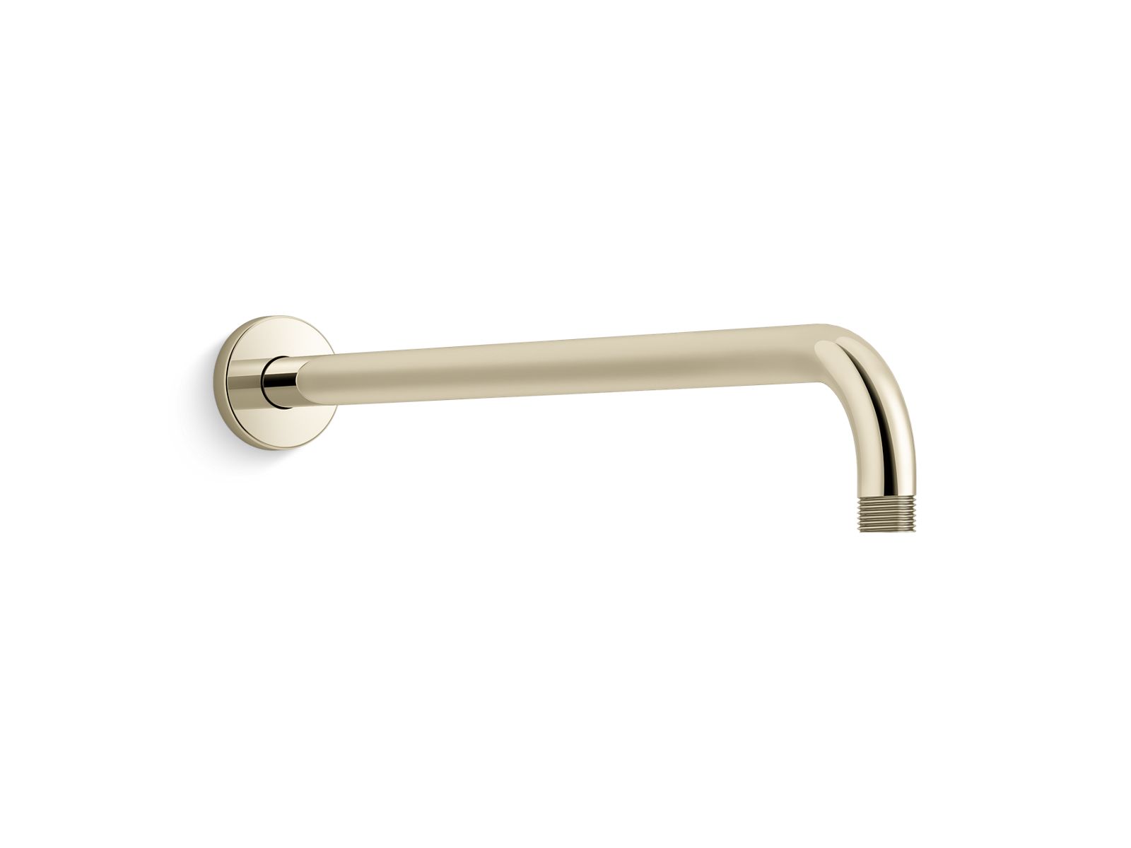 45890-statement-19-wall-mount-single-function-rainhead-arm-and-flange-7.jpg Statement® 19" wall-mount single-function rainhead arm and flange