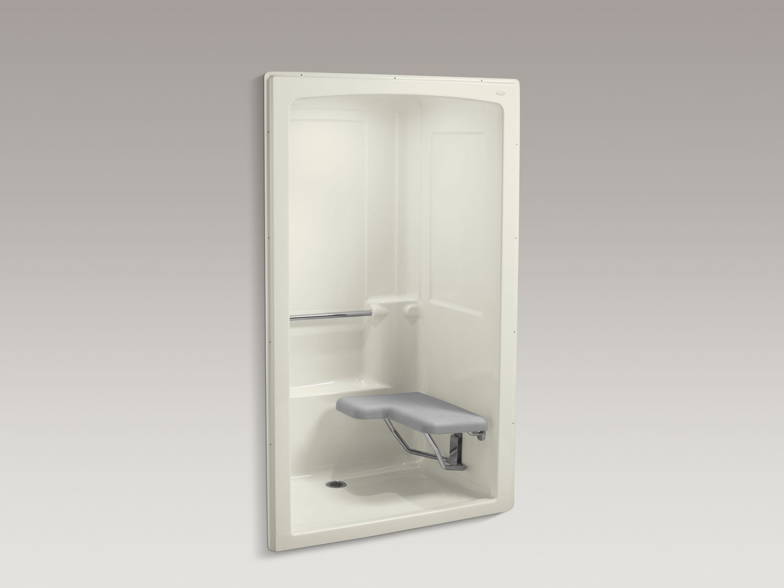 46621-freewill-r-52-x-38-1-2-x-84-barrier-free-shower-stall-with-polished-stainless-steel-grab-bars-and-seat-at-right-4.jpg Freewill(R) 52" x 38-1/2" x 84" barrier-free shower stall with polished stainless steel grab bars and seat at right