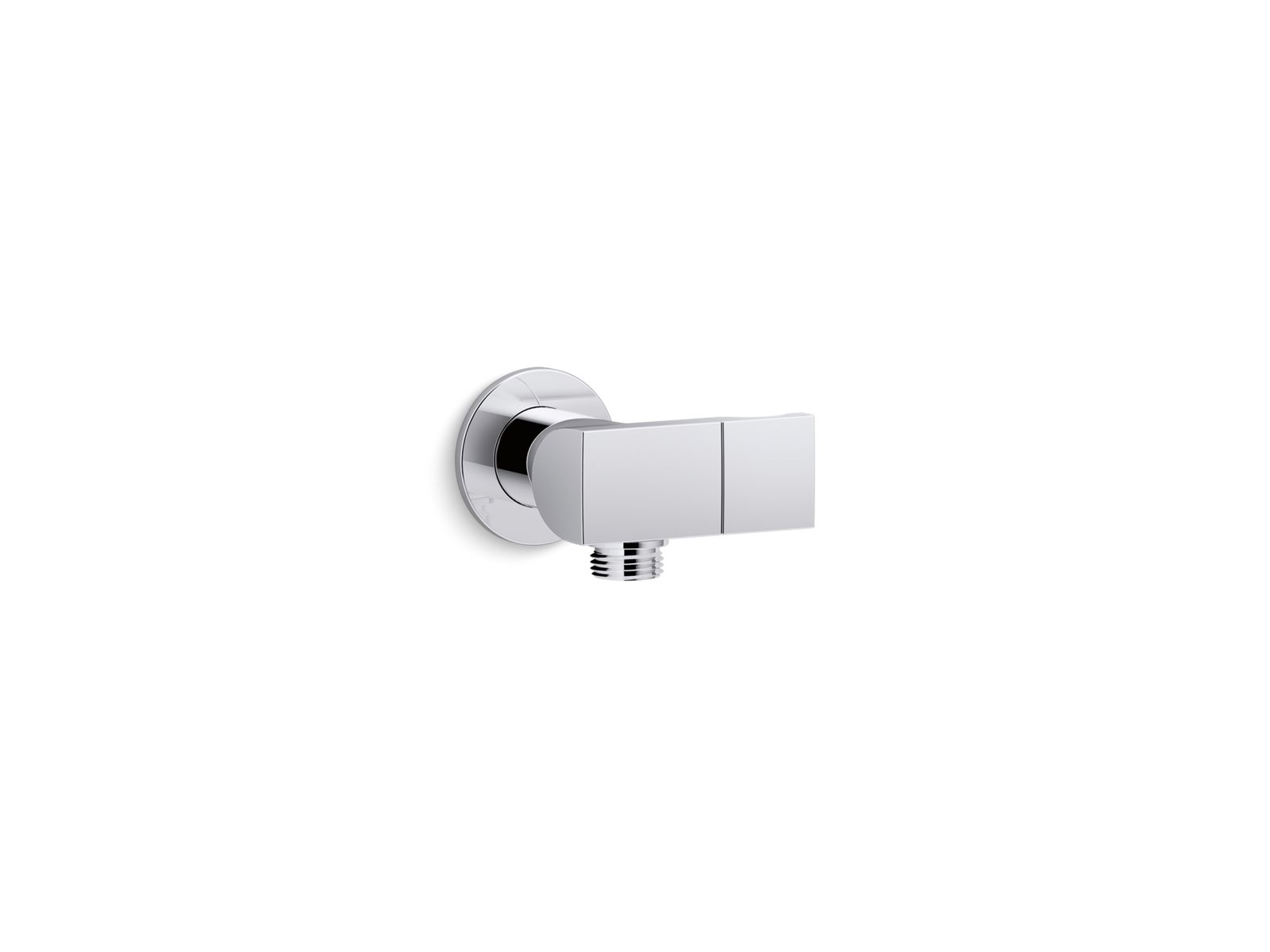 Exhale® Wall-mount handshower holder with supply elbow and check valve