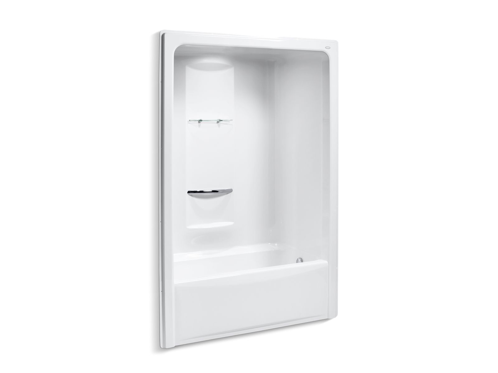 Sonata® 60" x 34-3/4" alcove bath and shower, right drain
