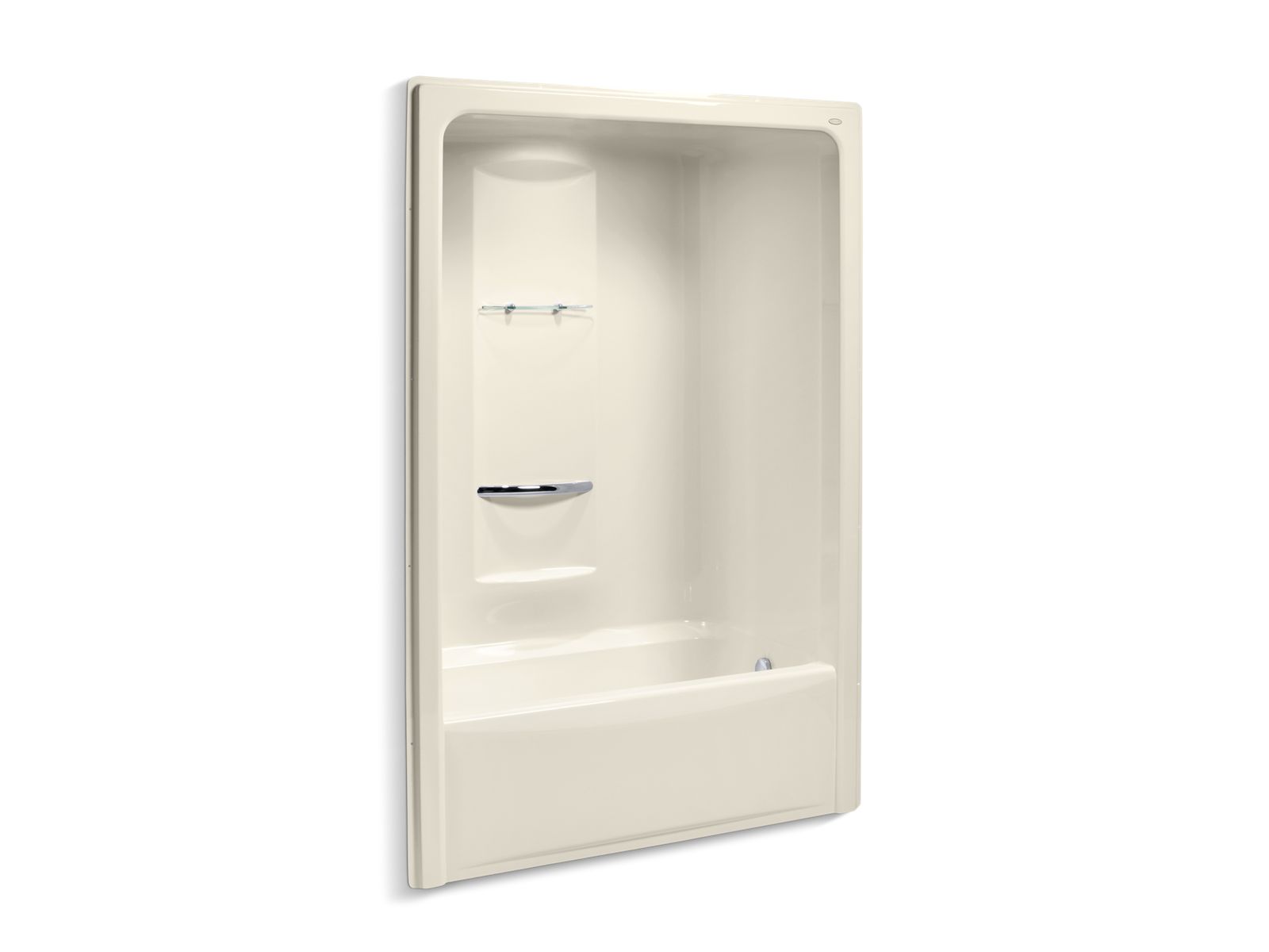 Sonata® 60" x 34-3/4" alcove bath and shower, right drain