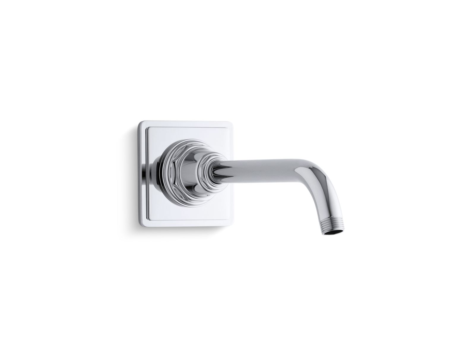 46842-pinstripe-shower-arm-and-flange-1.jpg Pinstripe® Shower arm and flange