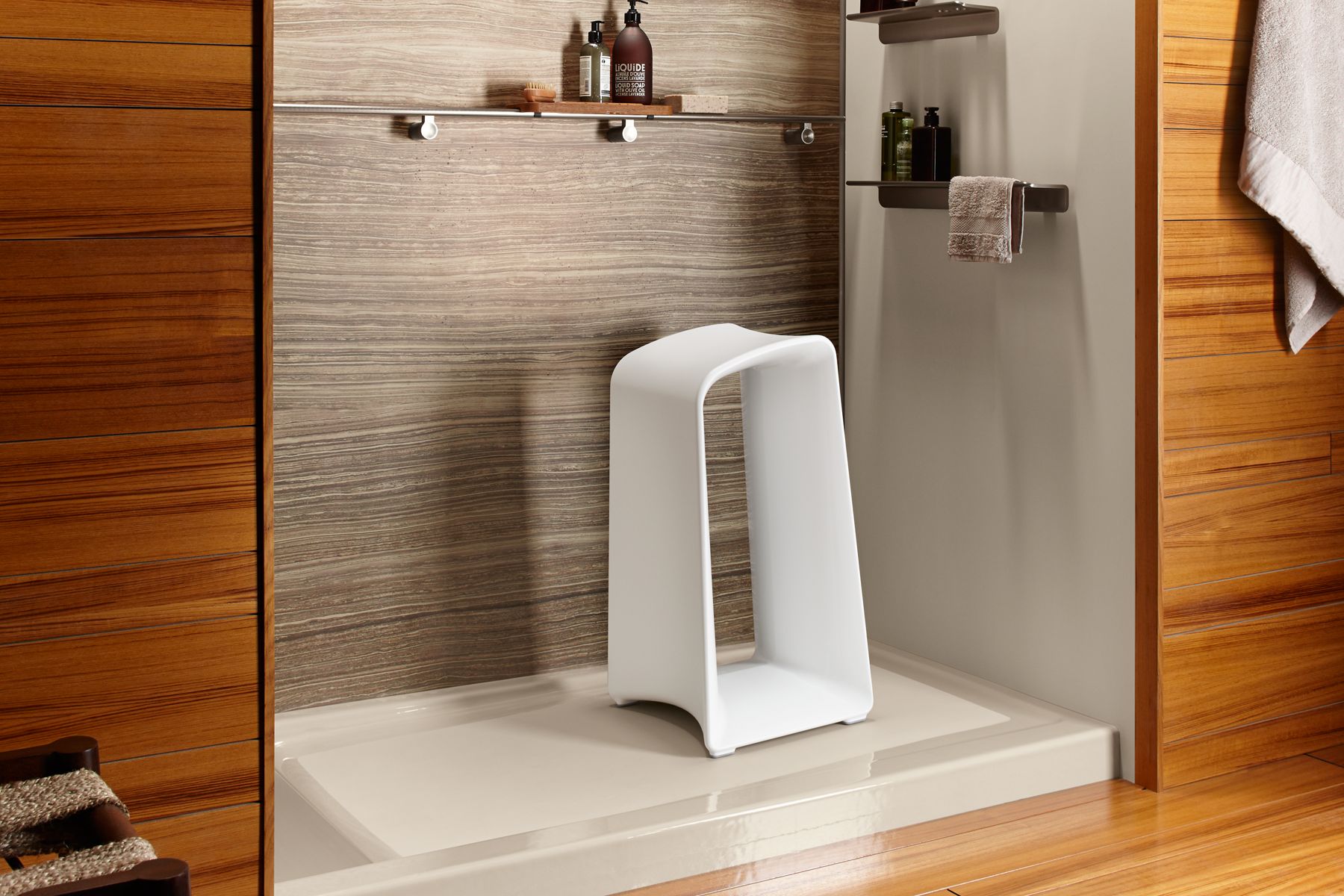 46852-choreograph-freestanding-shower-stool-2.jpg Choreograph® Freestanding shower stool