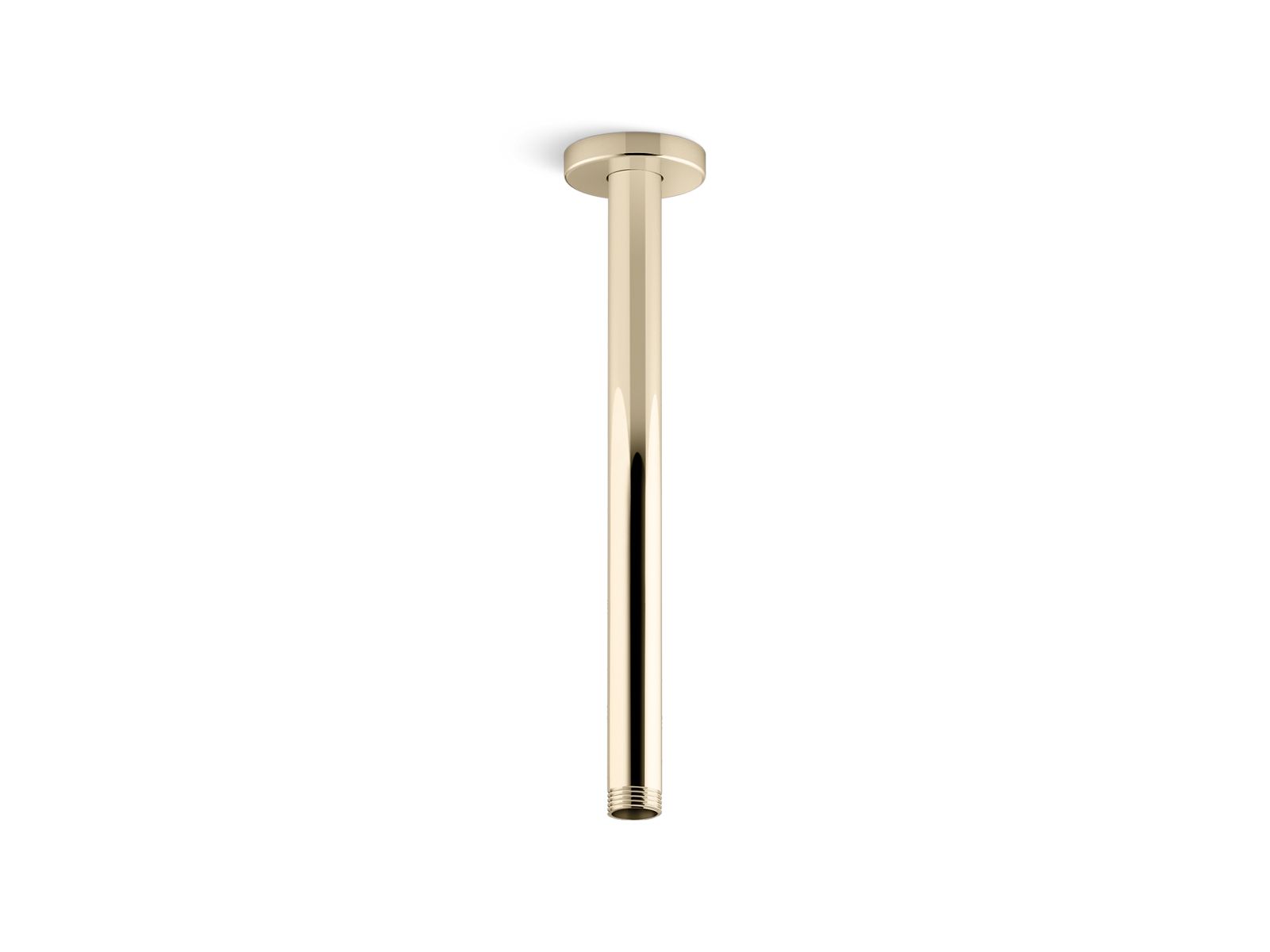 46868-statement-12-ceiling-mount-single-function-rainhead-arm-and-flange-6.jpg Statement® 12" ceiling-mount single-function rainhead arm and flange