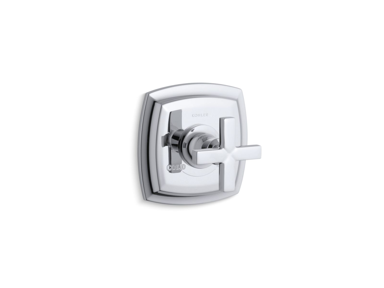 Margaux® Valve trim with cross handle for thermostatic valve, requires valve