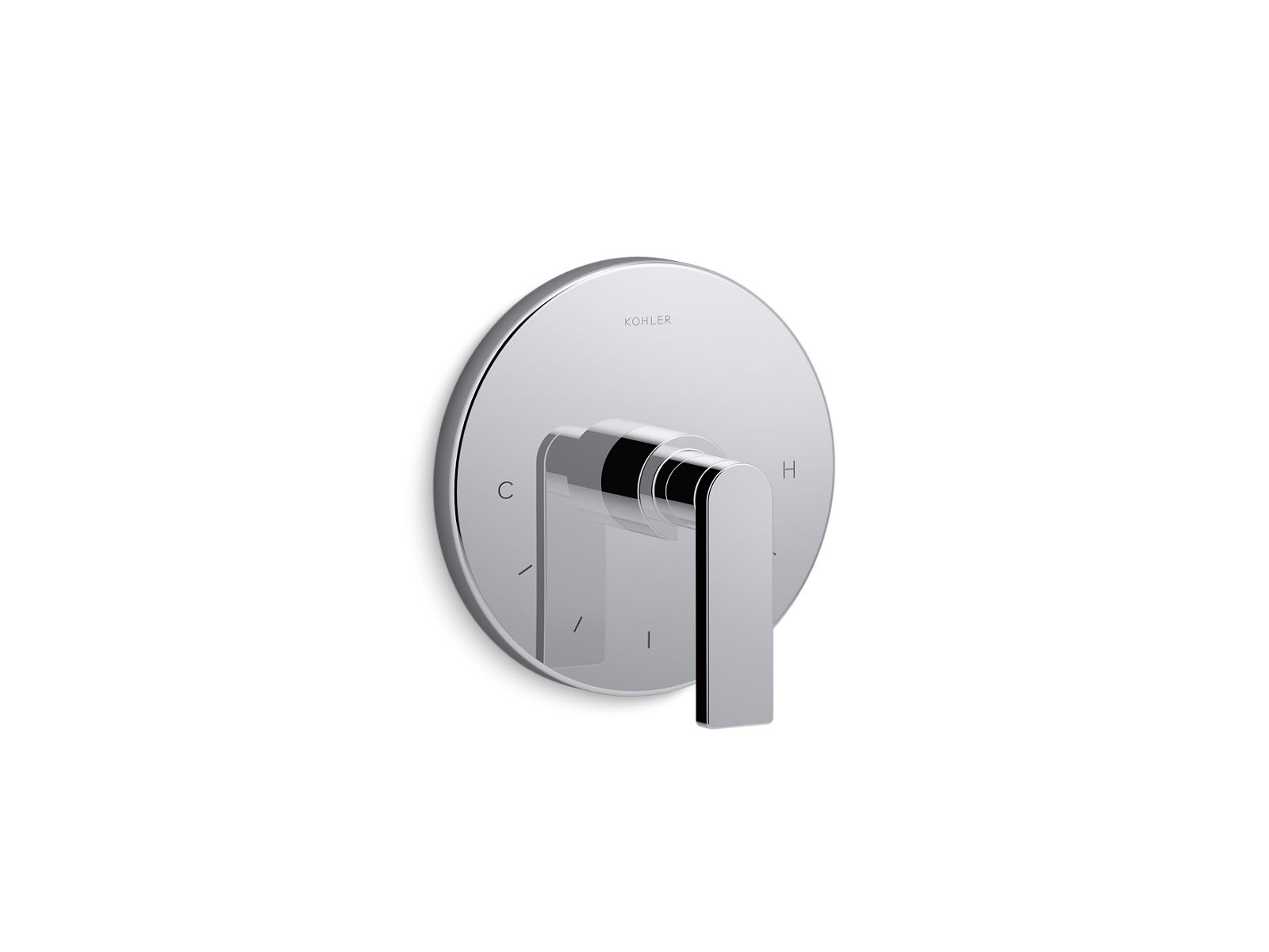 Composed® MasterShower® temperature control valve trim with lever handle