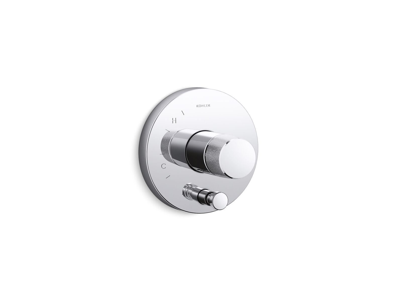 Components® Rite-Temp® valve trim with Oyl handle and diverter
