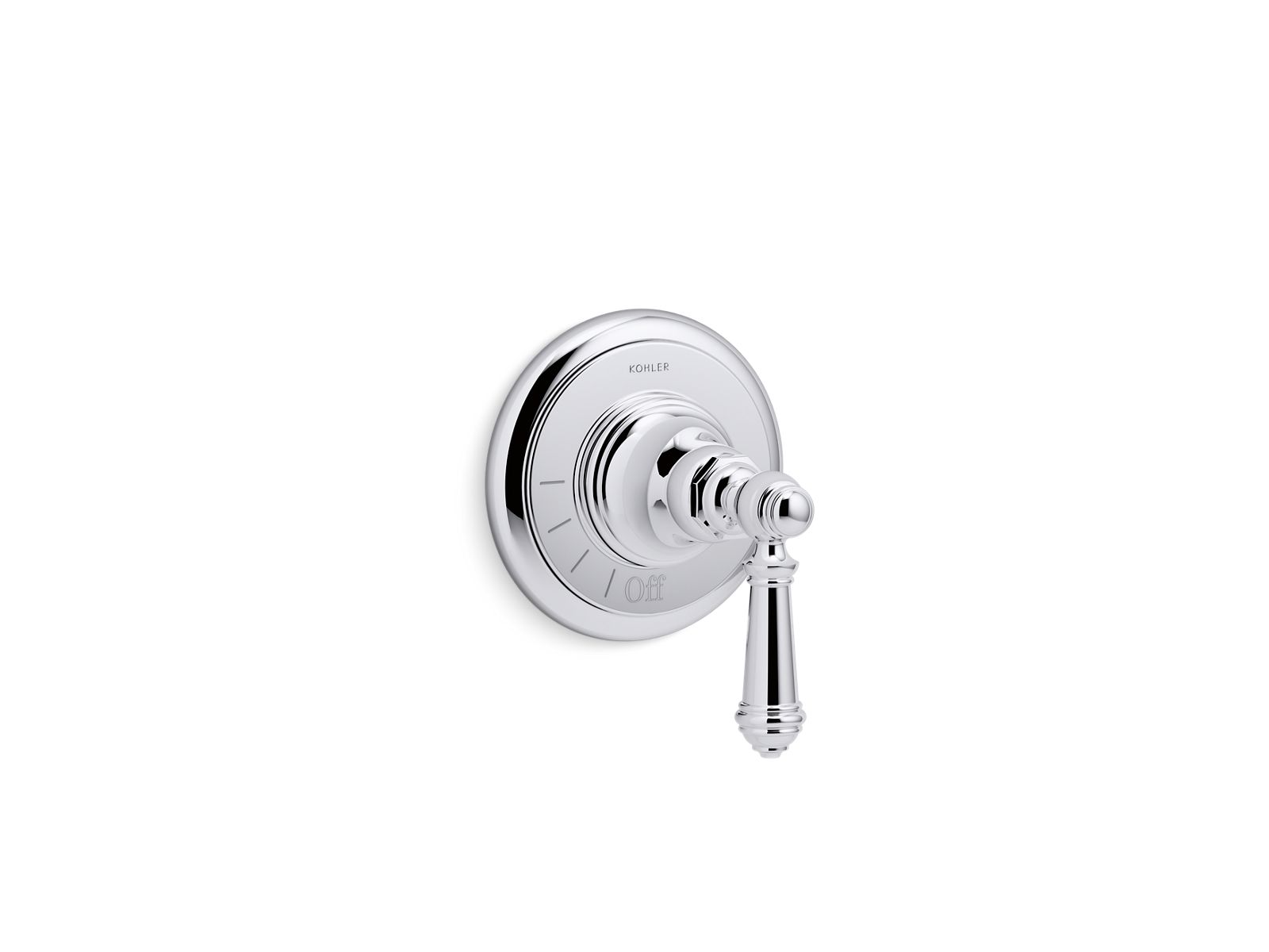 Artifacts® MasterShower® volume control valve trim with lever handle