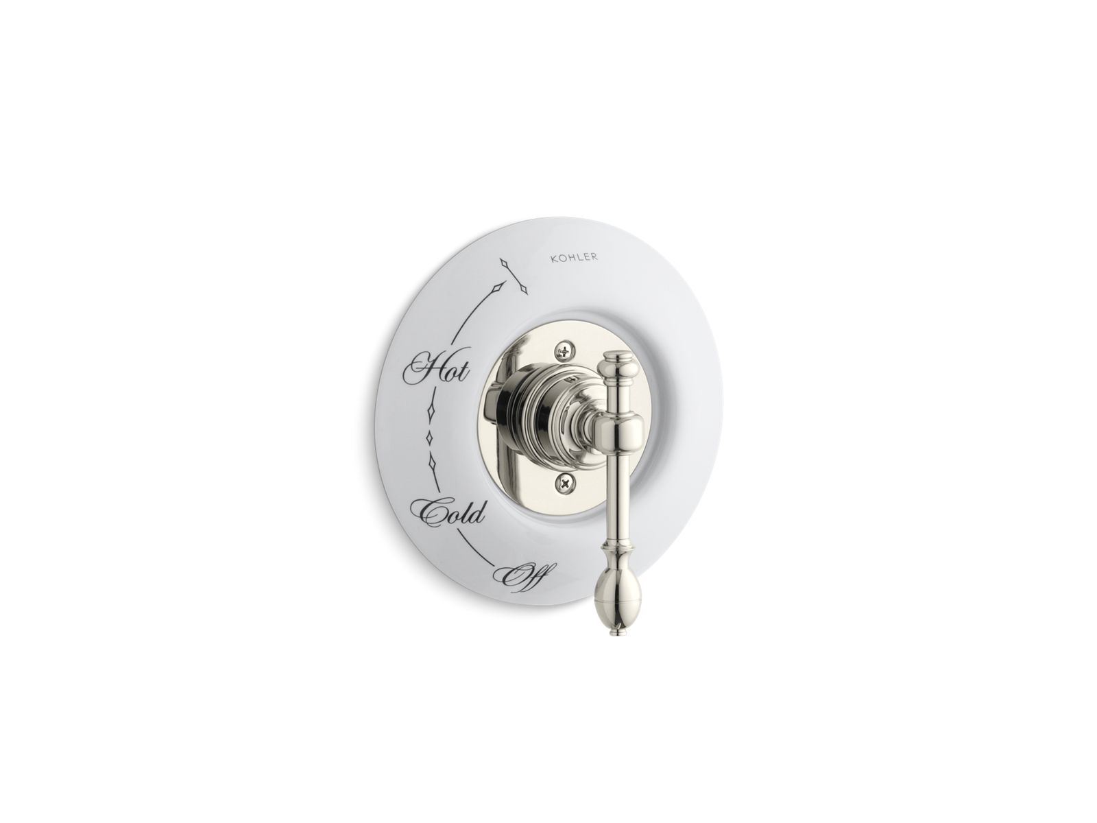 IV Georges Brass® Rite-Temp® valve trim with lever handle