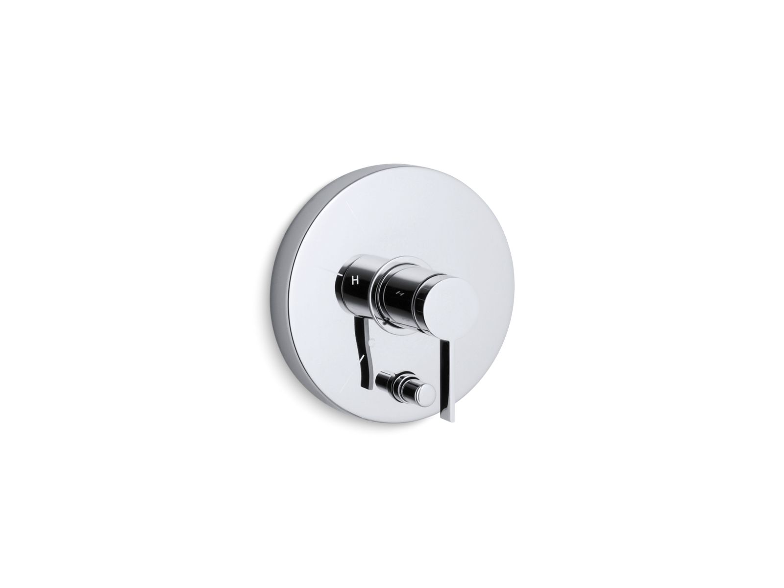 Stillness® Rite-Temp® shower handle trim with diverter, less showerhead