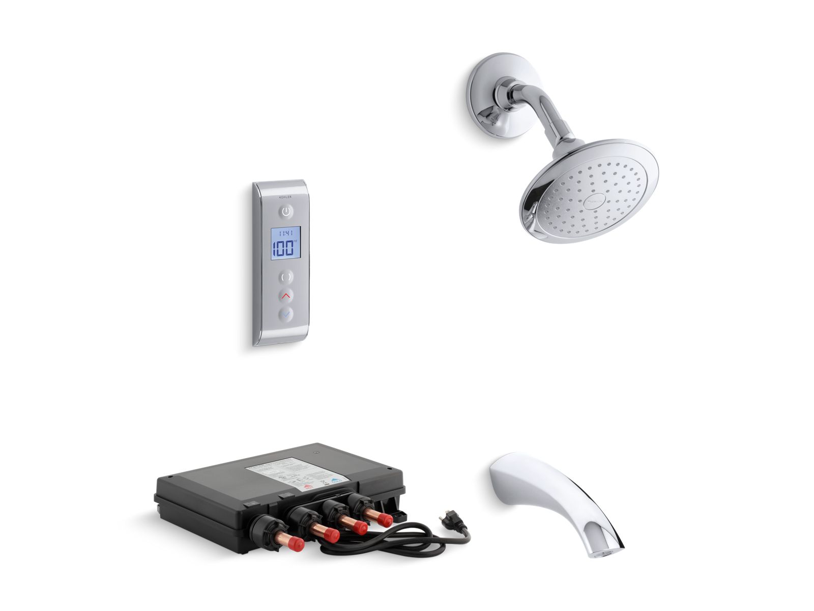 Mistos(R) DTV Prompt digital showering system, 2.5 gpm