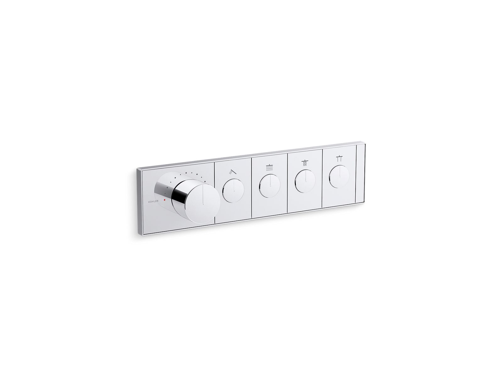 Anthem® Four-outlet recessed mechanical thermostatic valve control