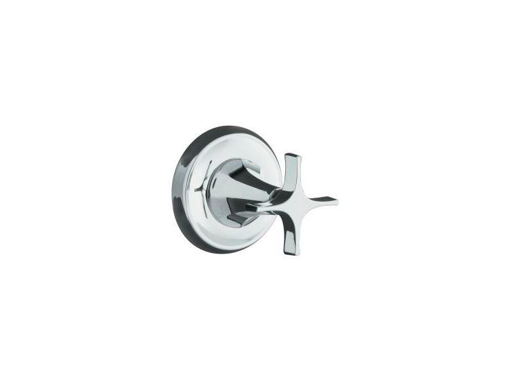 Memoirs(R) transfer valve trim with classic design and cross handle, valve not included