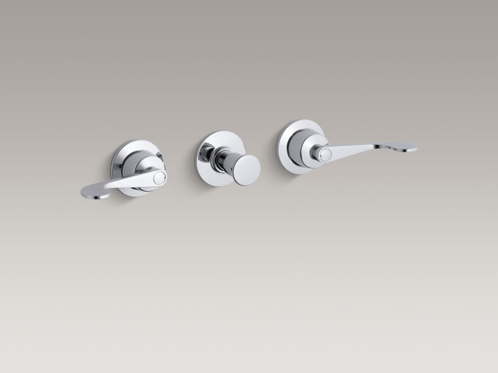 48223-triton-r-wall-mount-valve-trim-with-push-button-diverter-and-wristblade-lever-handles-requires-valve-1.jpg Triton(R) wall-mount valve trim with push button diverter and wristblade lever handles, requires valve