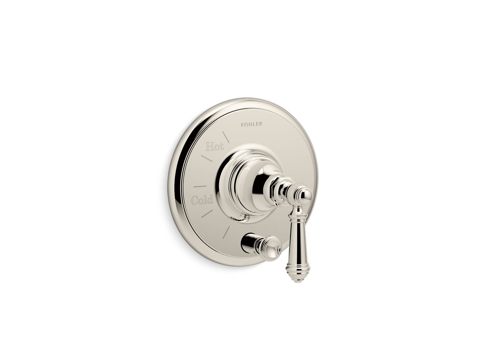 48242-artifacts-rite-temp-valve-trim-with-push-button-diverter-and-lever-handle-6.jpg Artifacts® Rite-Temp® valve trim with push-button diverter and lever handle