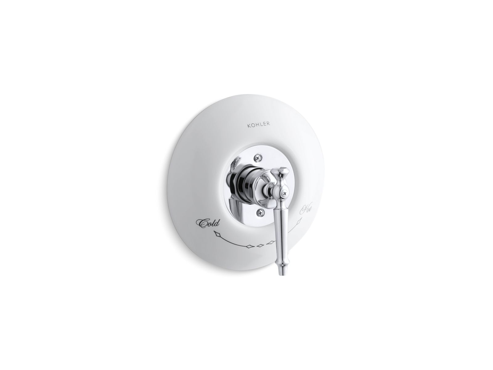 IV Georges® Antique Thermostatic ceramic escutcheon