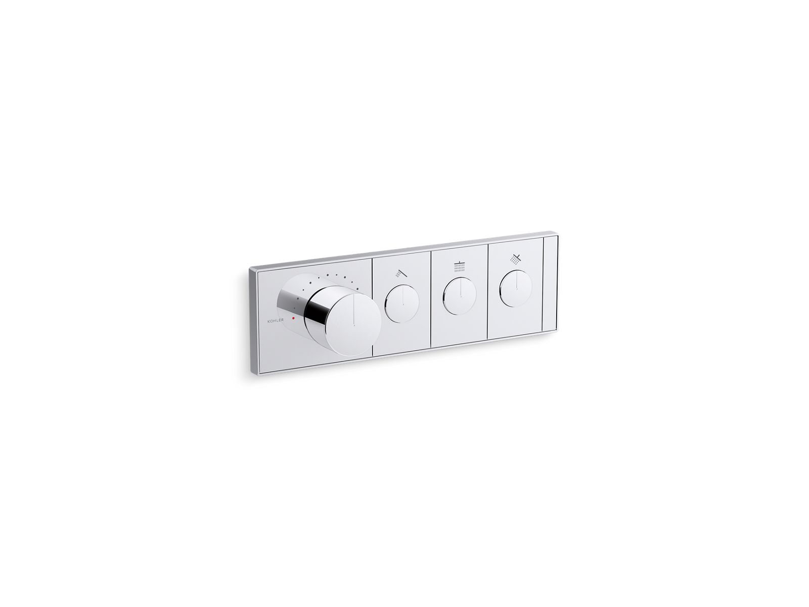 Anthem® Three-outlet recessed mechanical thermostatic valve control