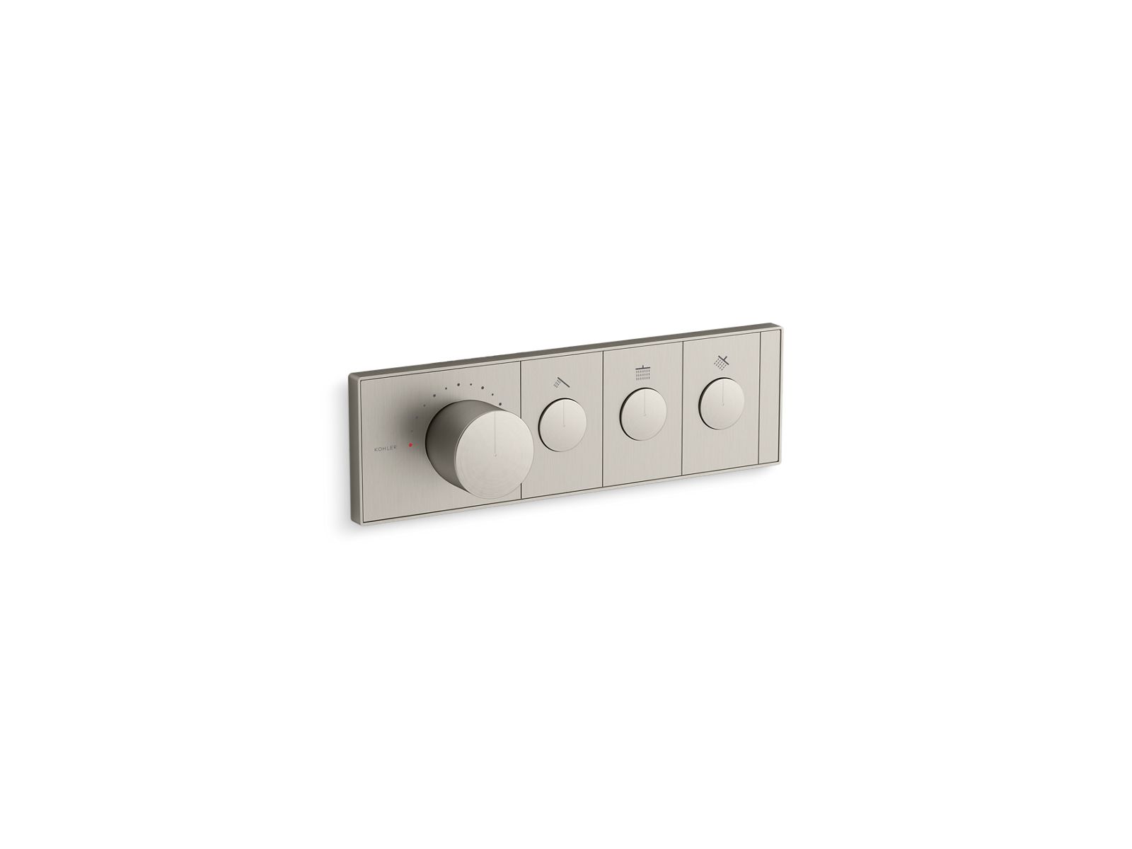 Anthem® Three-outlet recessed mechanical thermostatic valve control