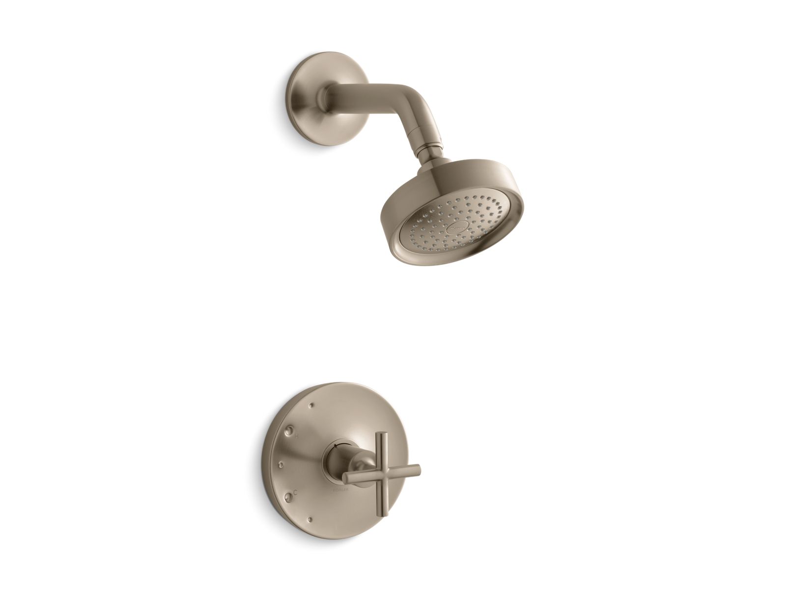 48465-purist-rite-temp-pressure-balancing-shower-faucet-trim-with-cross-handle-valve-not-included-5.jpg Purist® Rite-Temp® pressure-balancing shower faucet trim with cross handle, valve not included