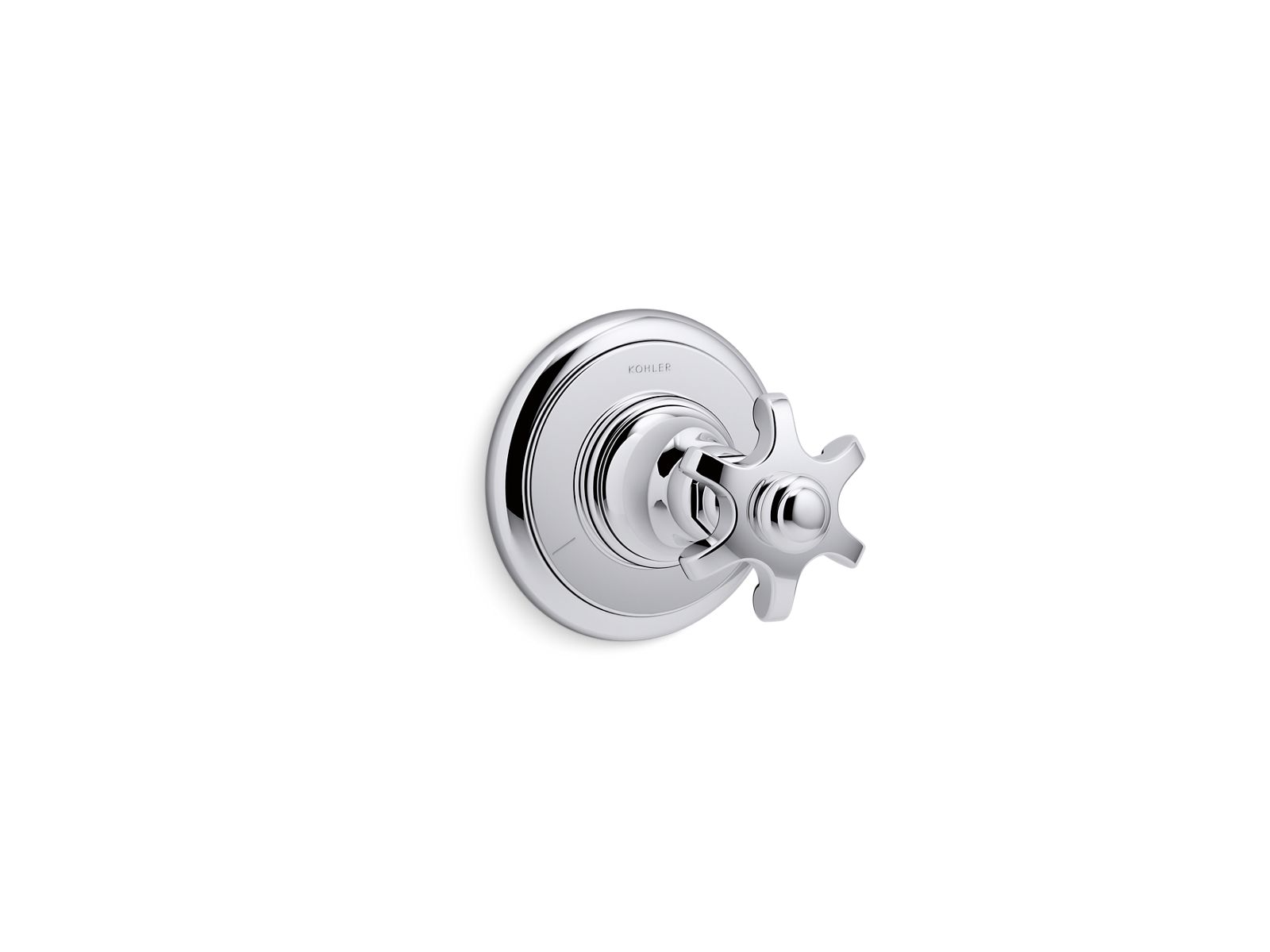 Artifacts® MasterShower® transfer valve trim with prong handle