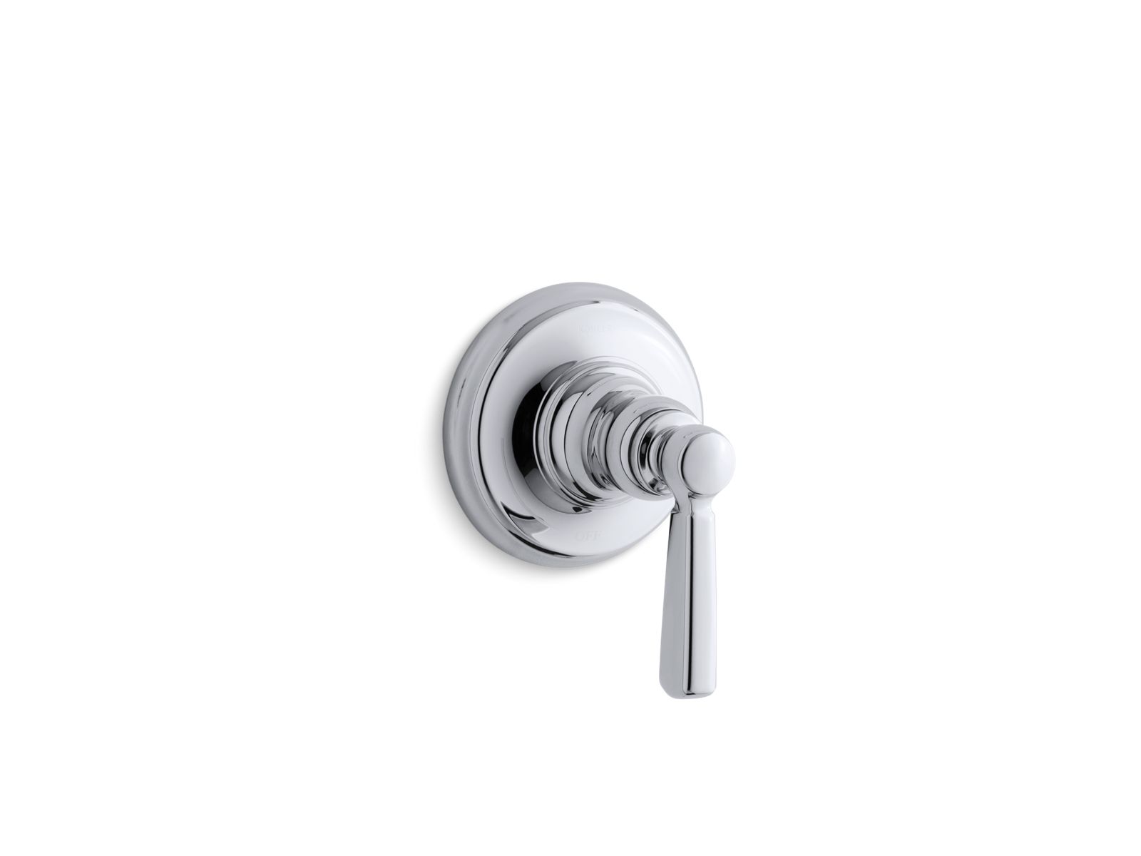 Bancroft® MasterShower® volume control valve trim with metal handle