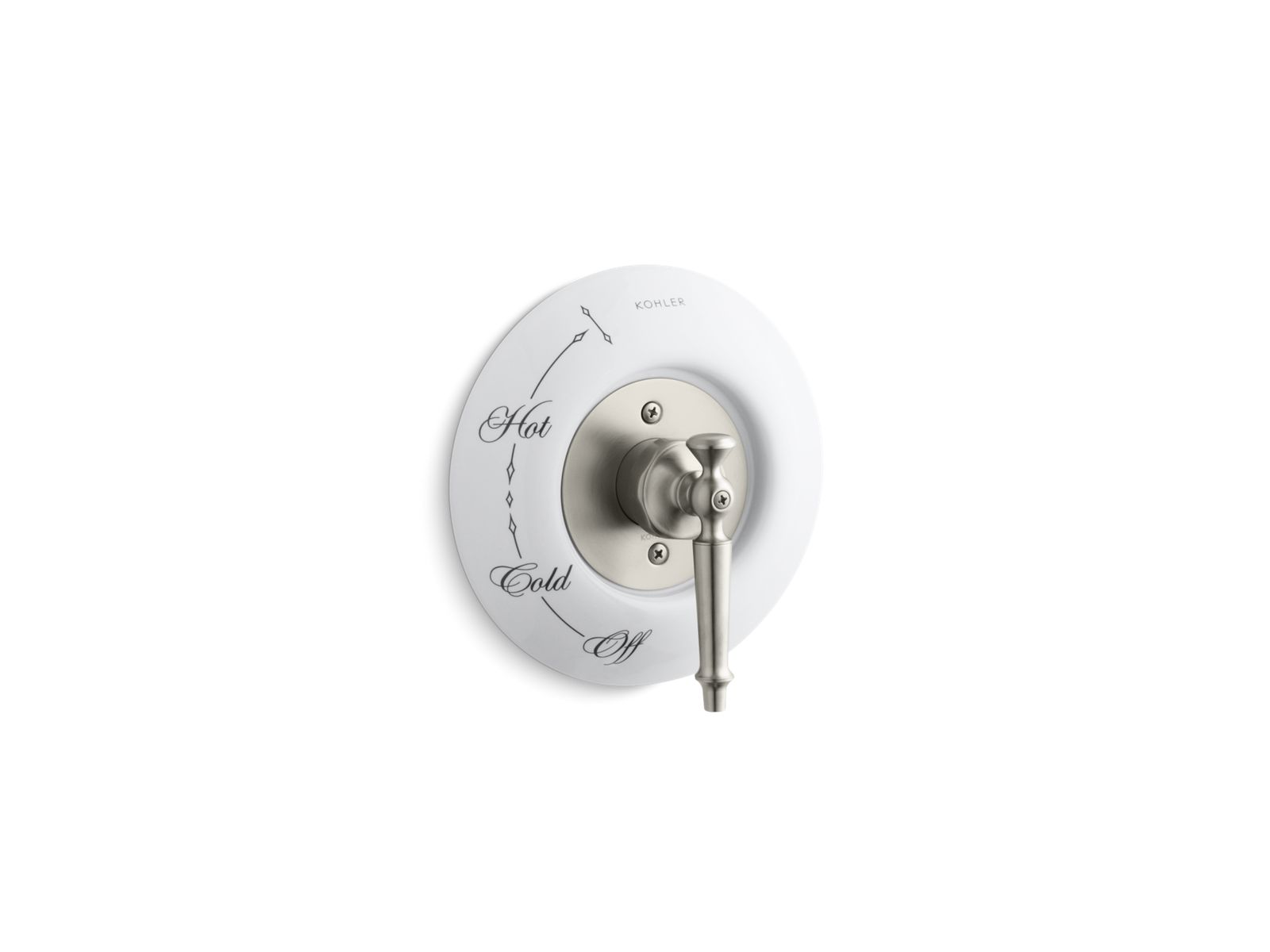 Antique Rite-Temp® valve trim with lever handle