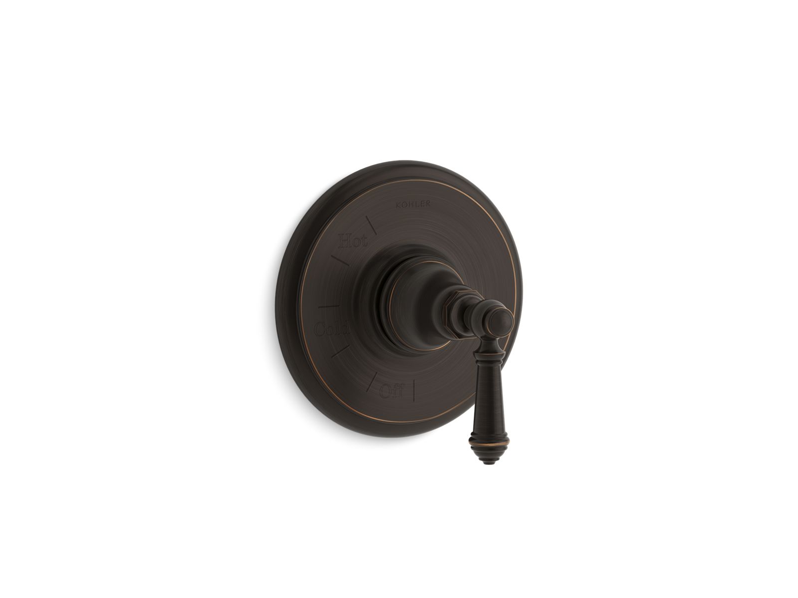 Artifacts(R) Rite-Temp(R) pressure-balancing valve trim with lever handle