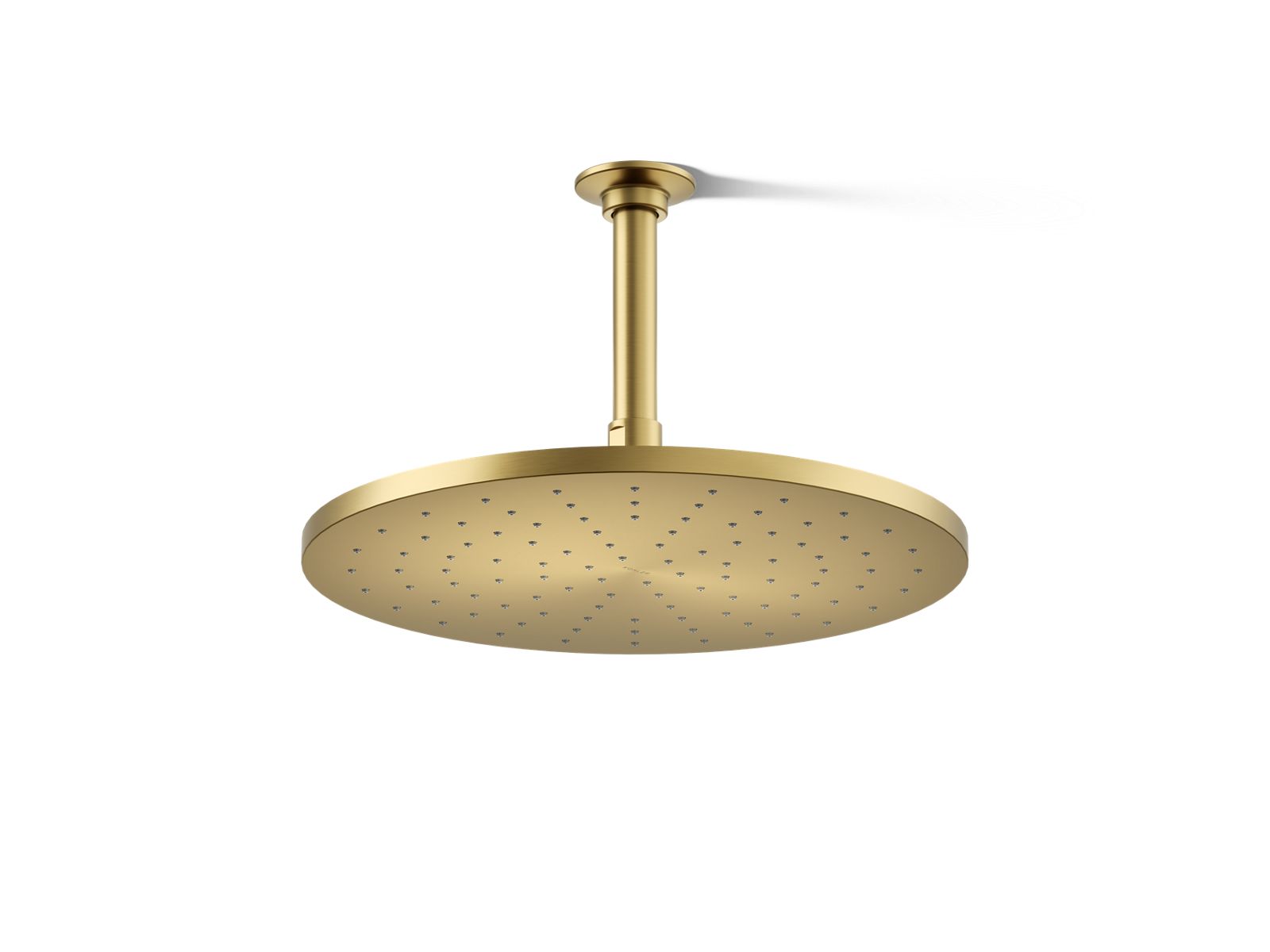 Contemporary Round 12" single-function rainhead, 2.5 gpm