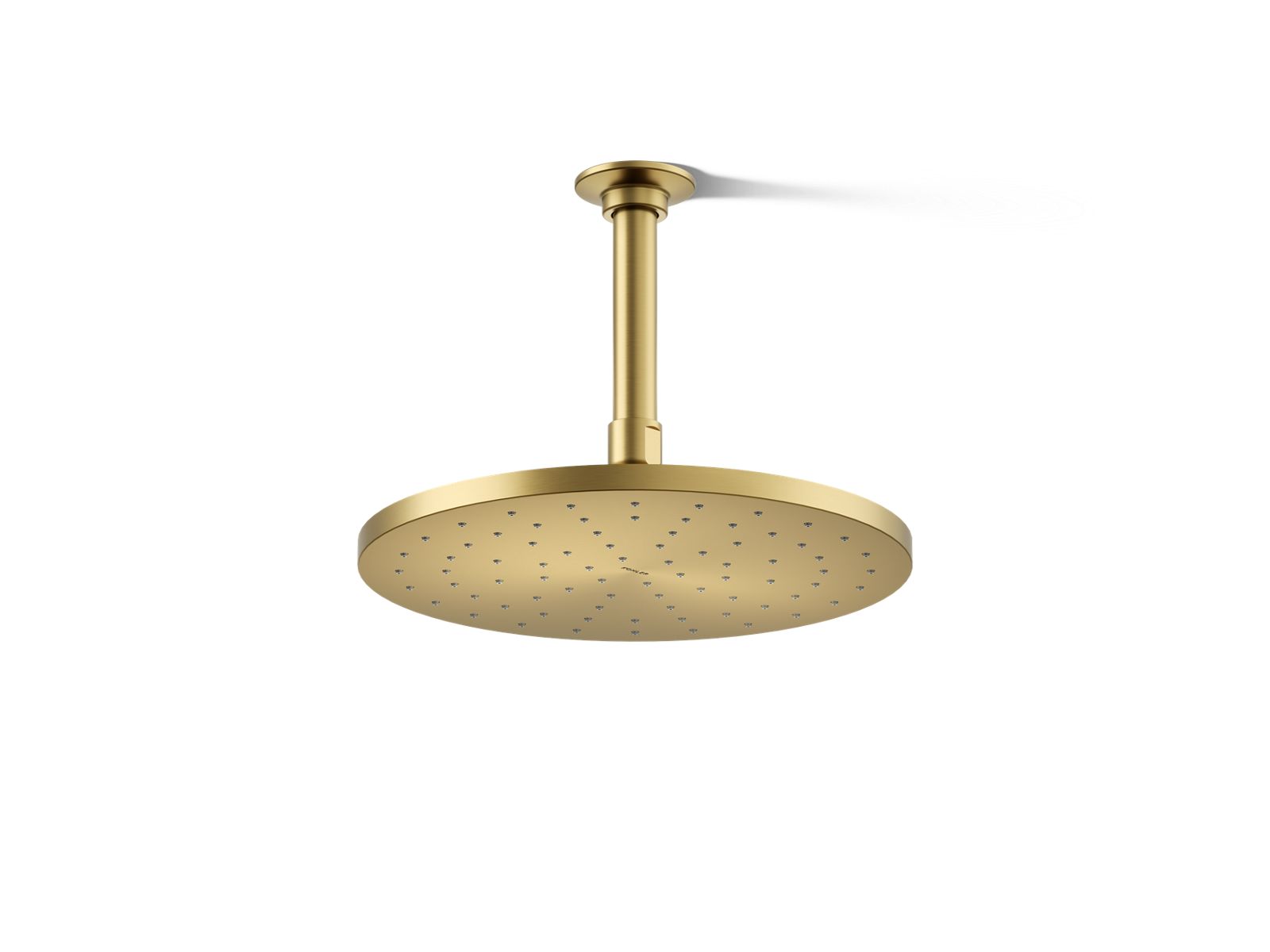 Contemporary Round 10" single-function rainhead, 1.75 gpm