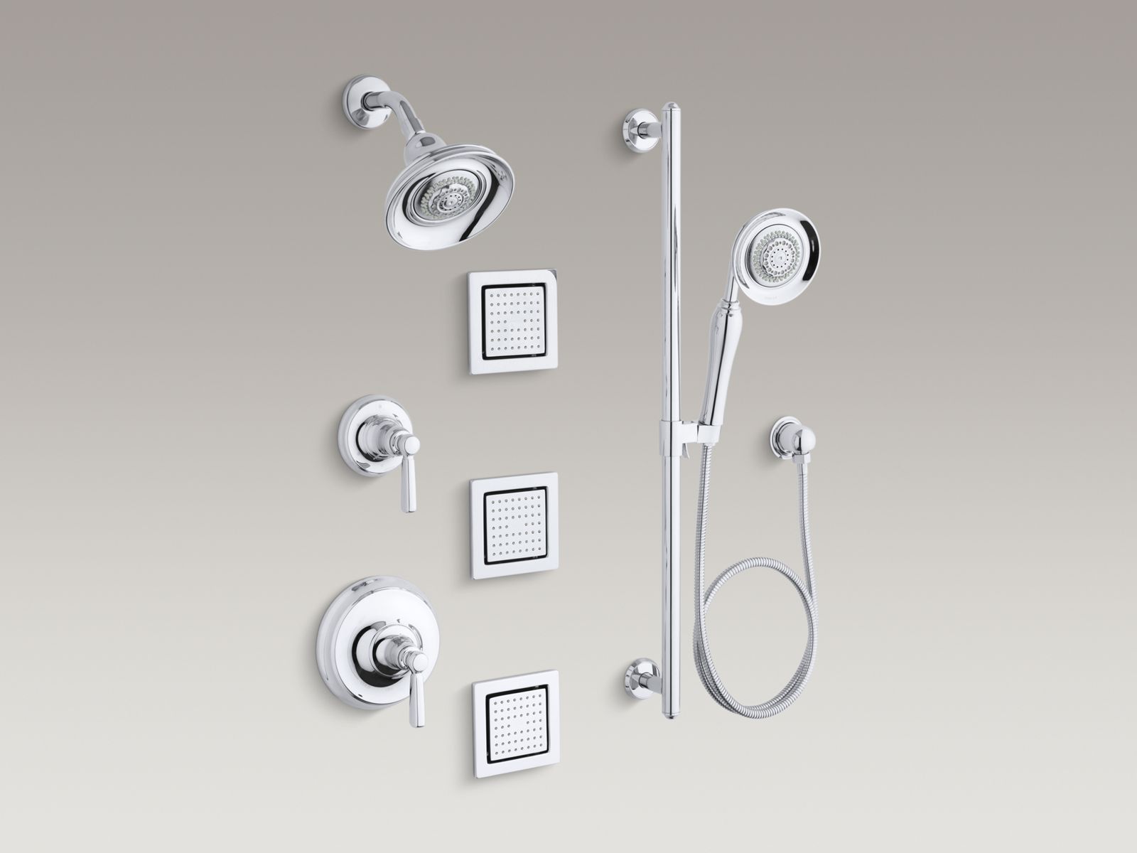 Bancroft(R) luxury performance showering package