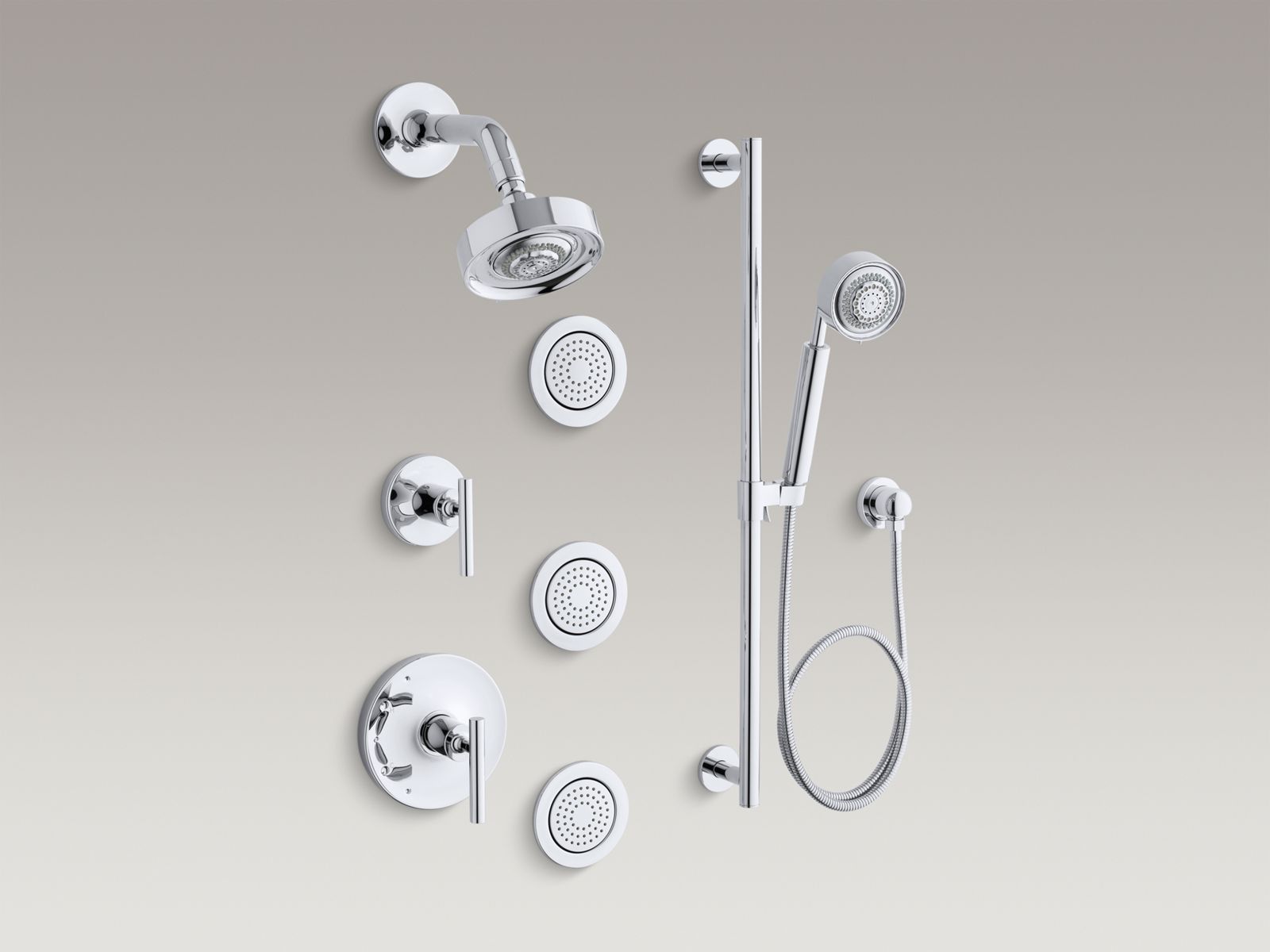 Purist(R) luxury showering package